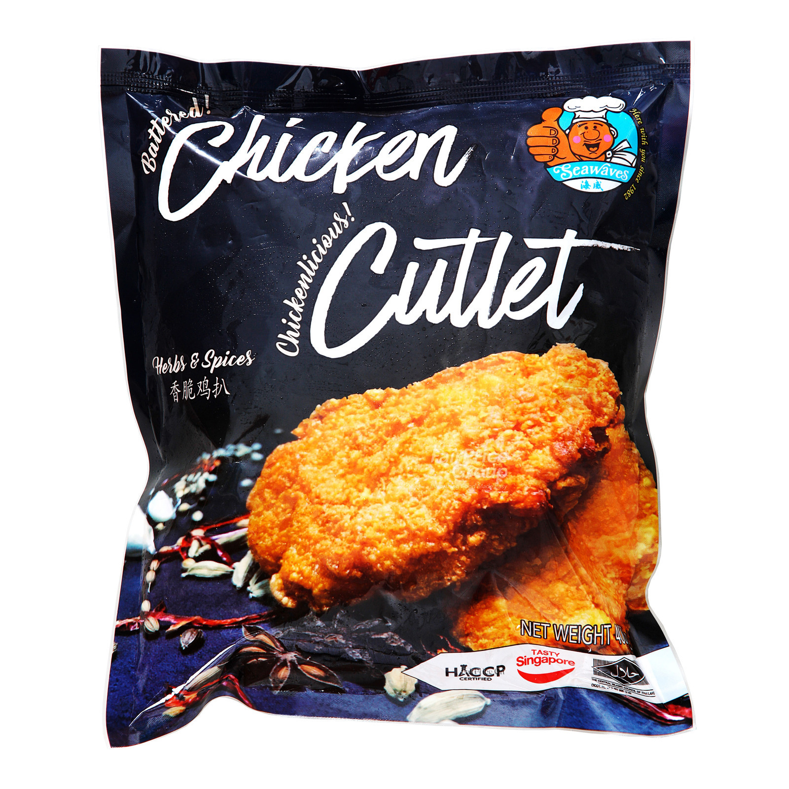 Seawaves Battered Chicken Cutlet - Herbs & Spices
