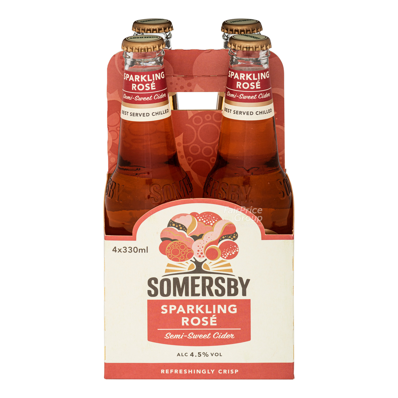 Somersby Bottle Cider - Apple Sparkling Rose