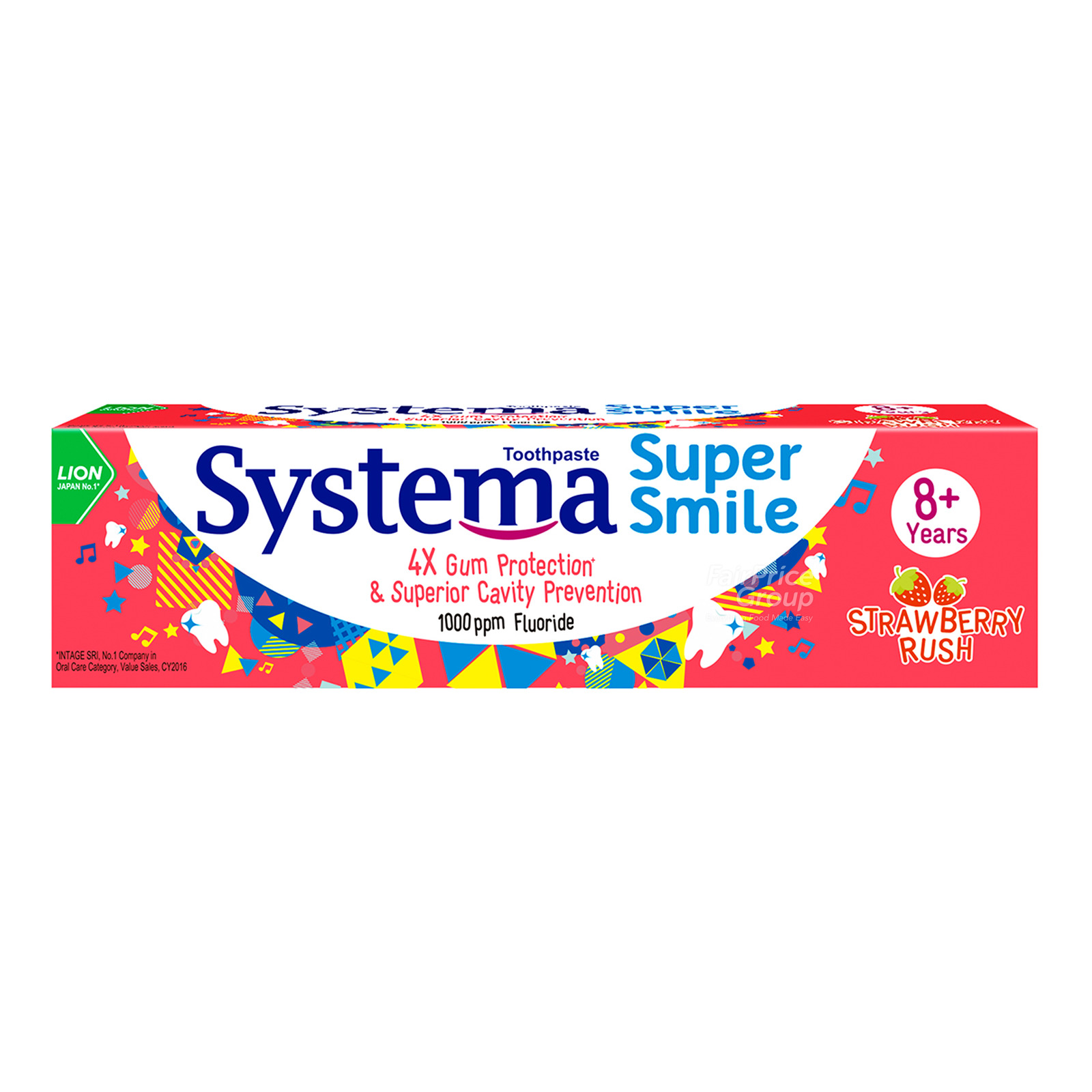 Systema Super Smile Toothpaste - Strawberry Rush (8+ years)