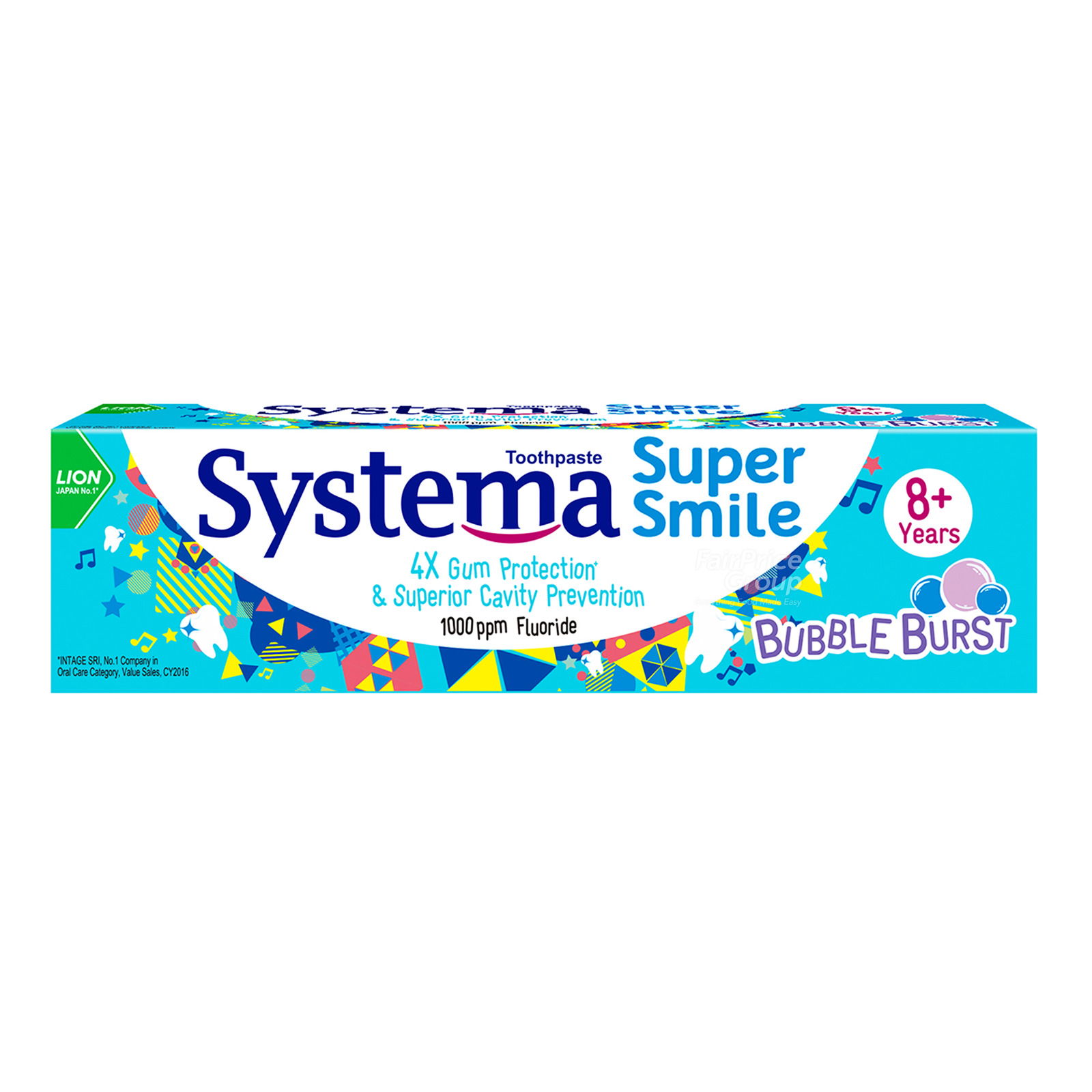 Systema Super Smile Toothpaste - Bubble Burst (8+ years)
