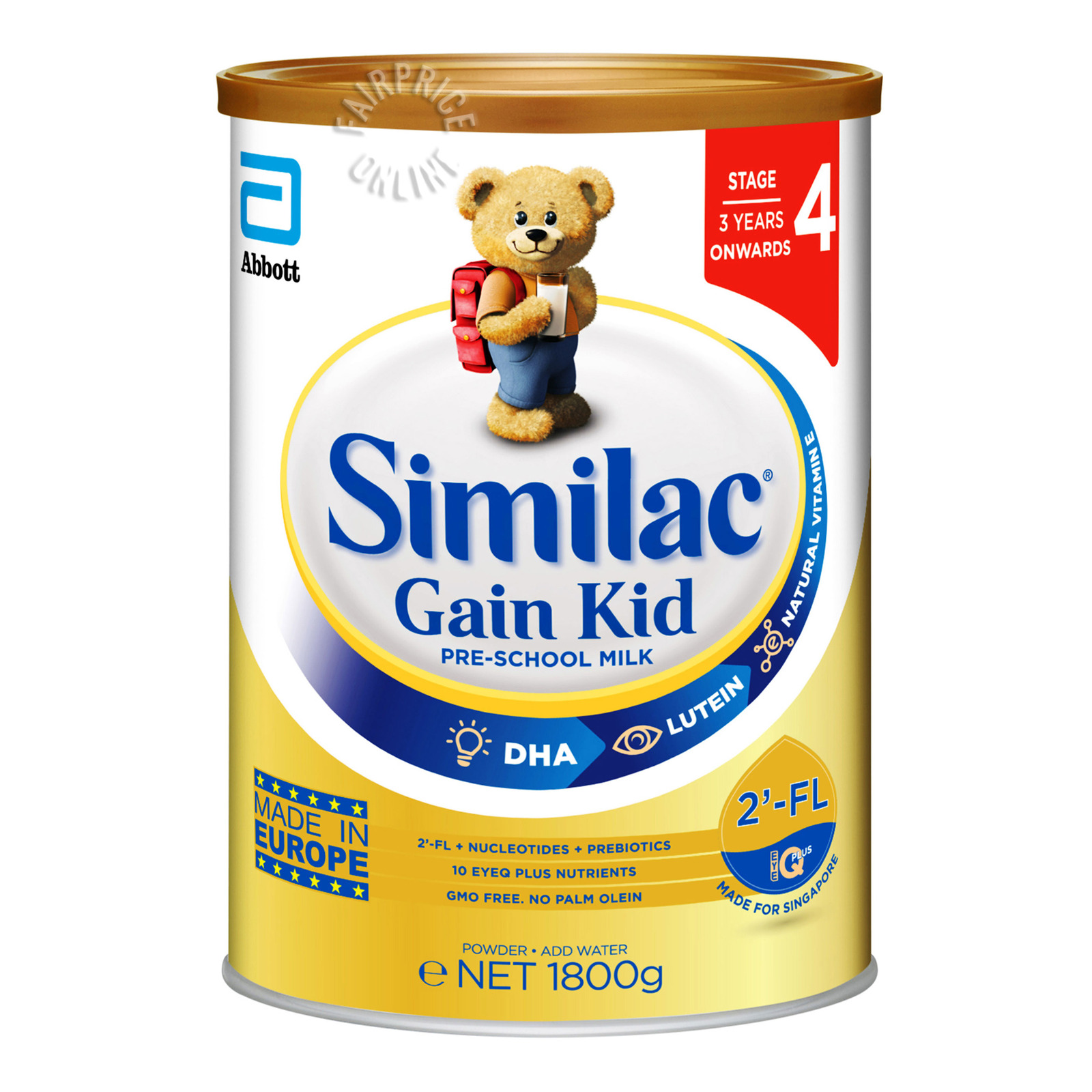 Abbott Similac Gain Kid Pre-School Milk Formula - Stage 4