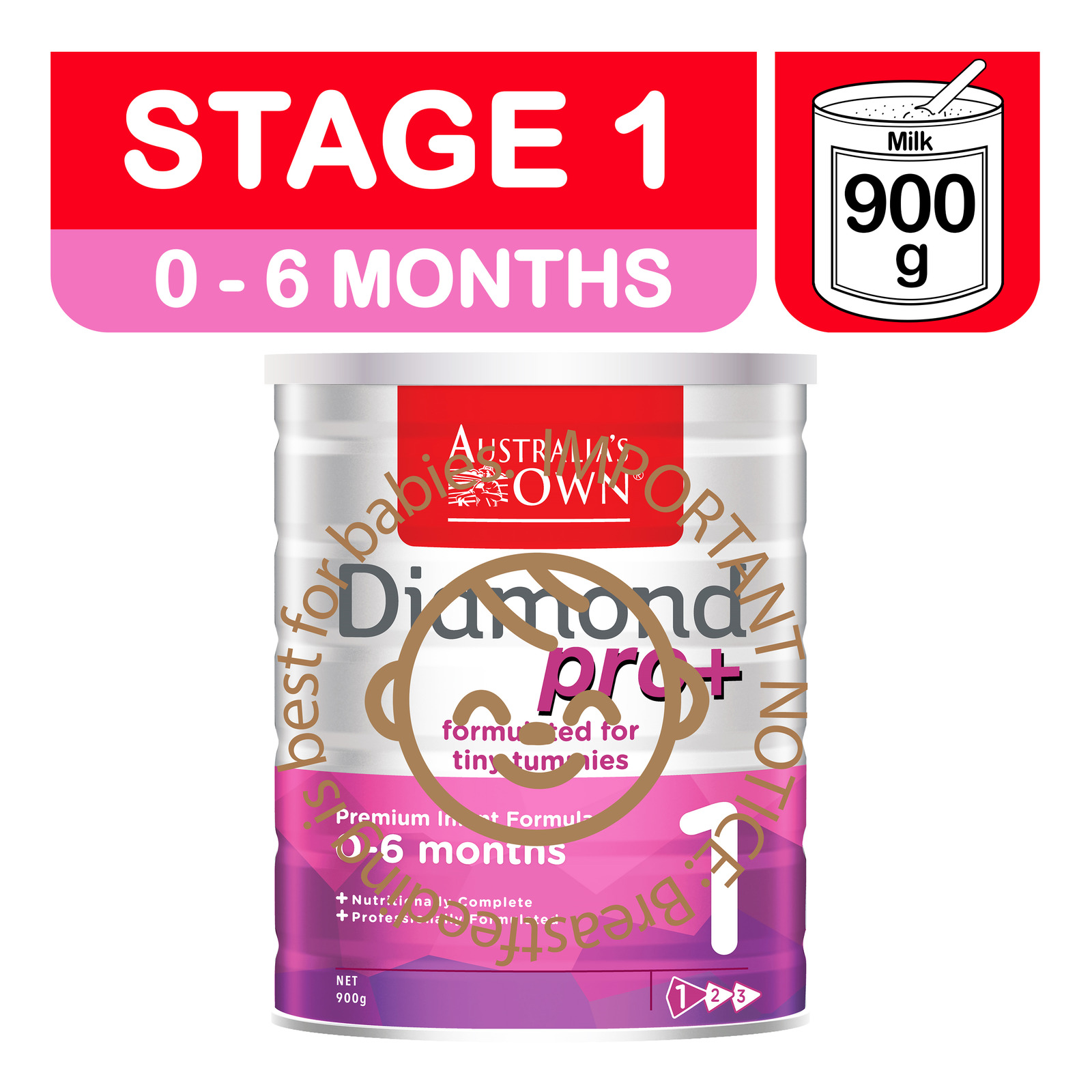 Australia's Own Diamond Infant Milk Formula - Stage 1