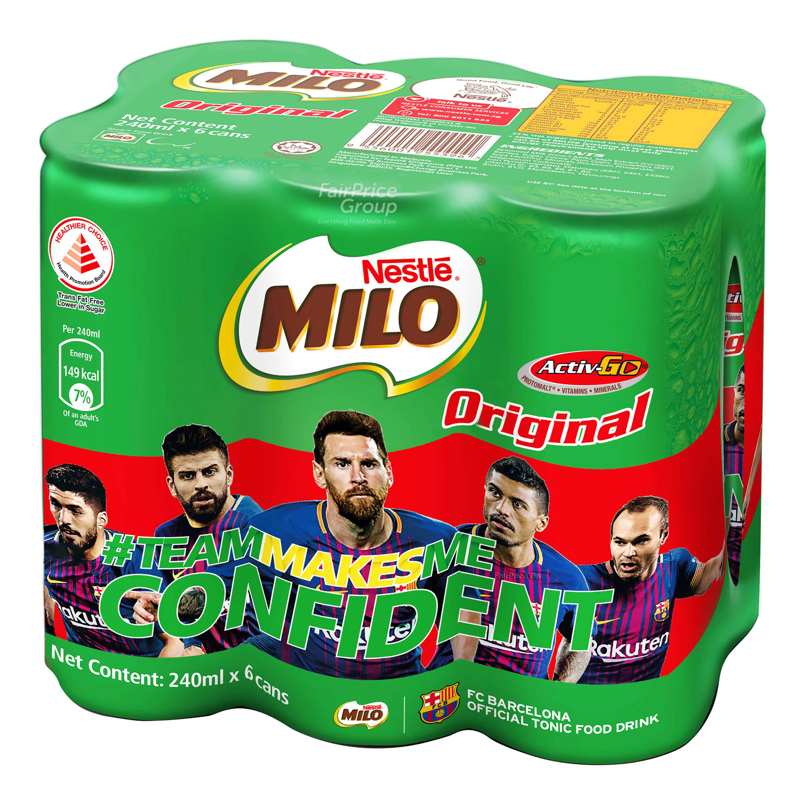 Milo Chocolate Malt Can Drink - Original