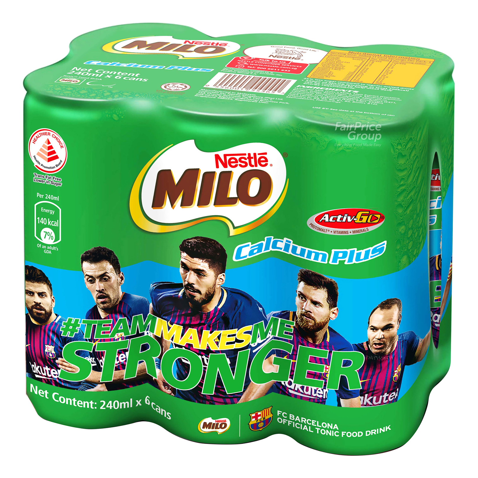 Milo Chocolate Malt Can Drink - Calcium Plus