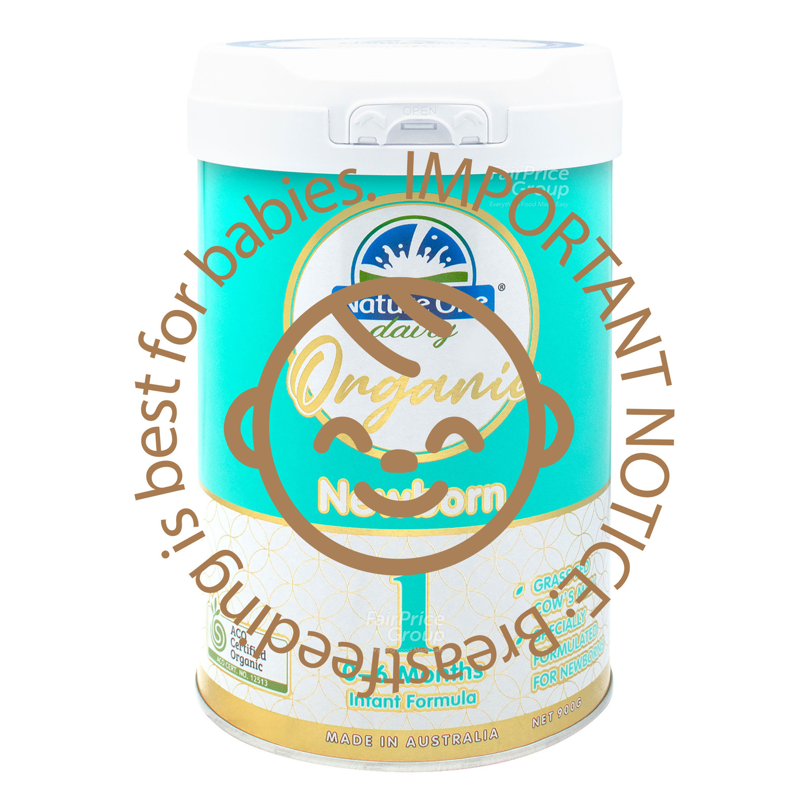 Nature One Dairy Organic Newborn Milk Formula - Stage 1