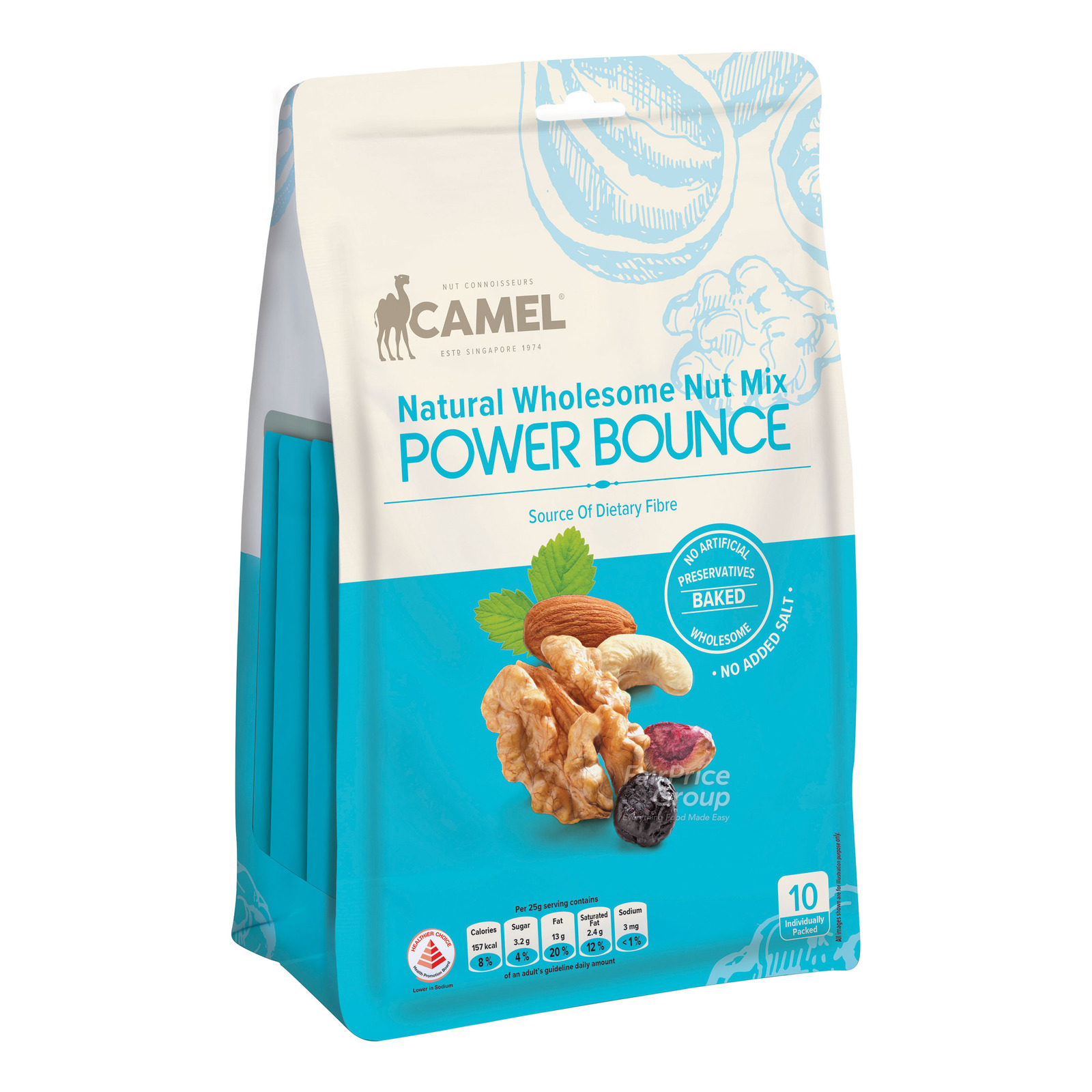 Camel Natural Wholesome Nut Mix - Power Bounce