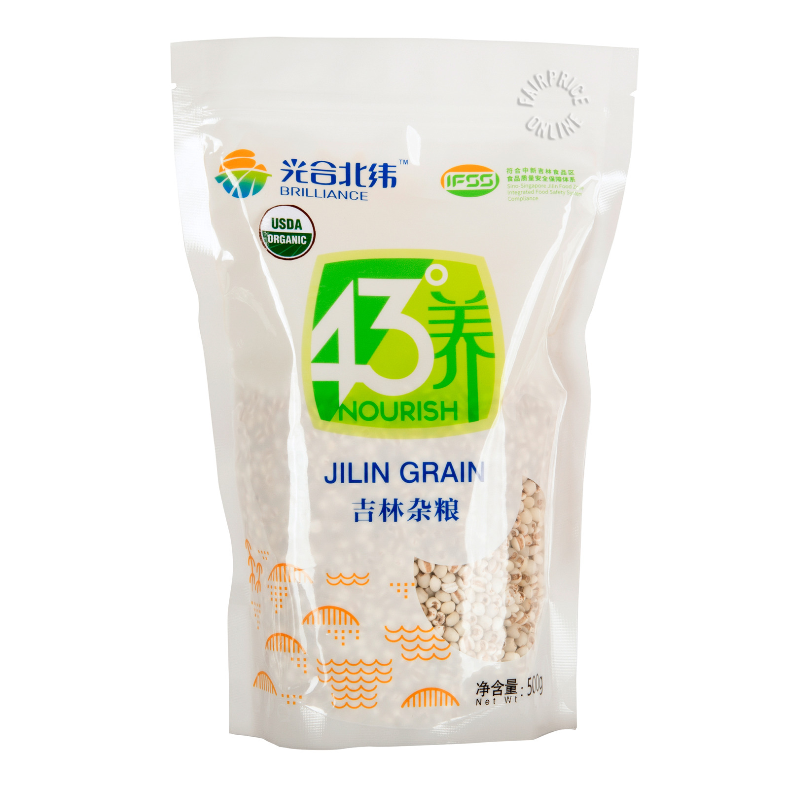 Brilliance 43° Nourish Series Jilin Grain - Organic Coix Seed