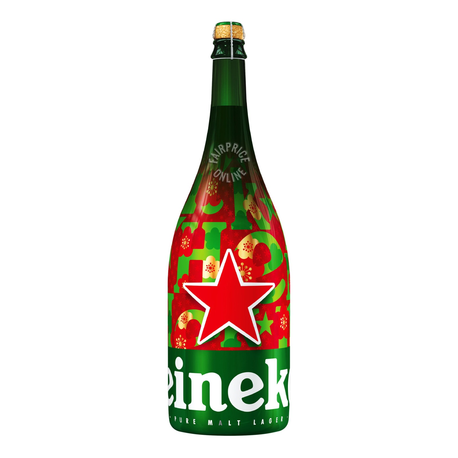 Heineken Premium Lager Festive Magnum Bottle Beer