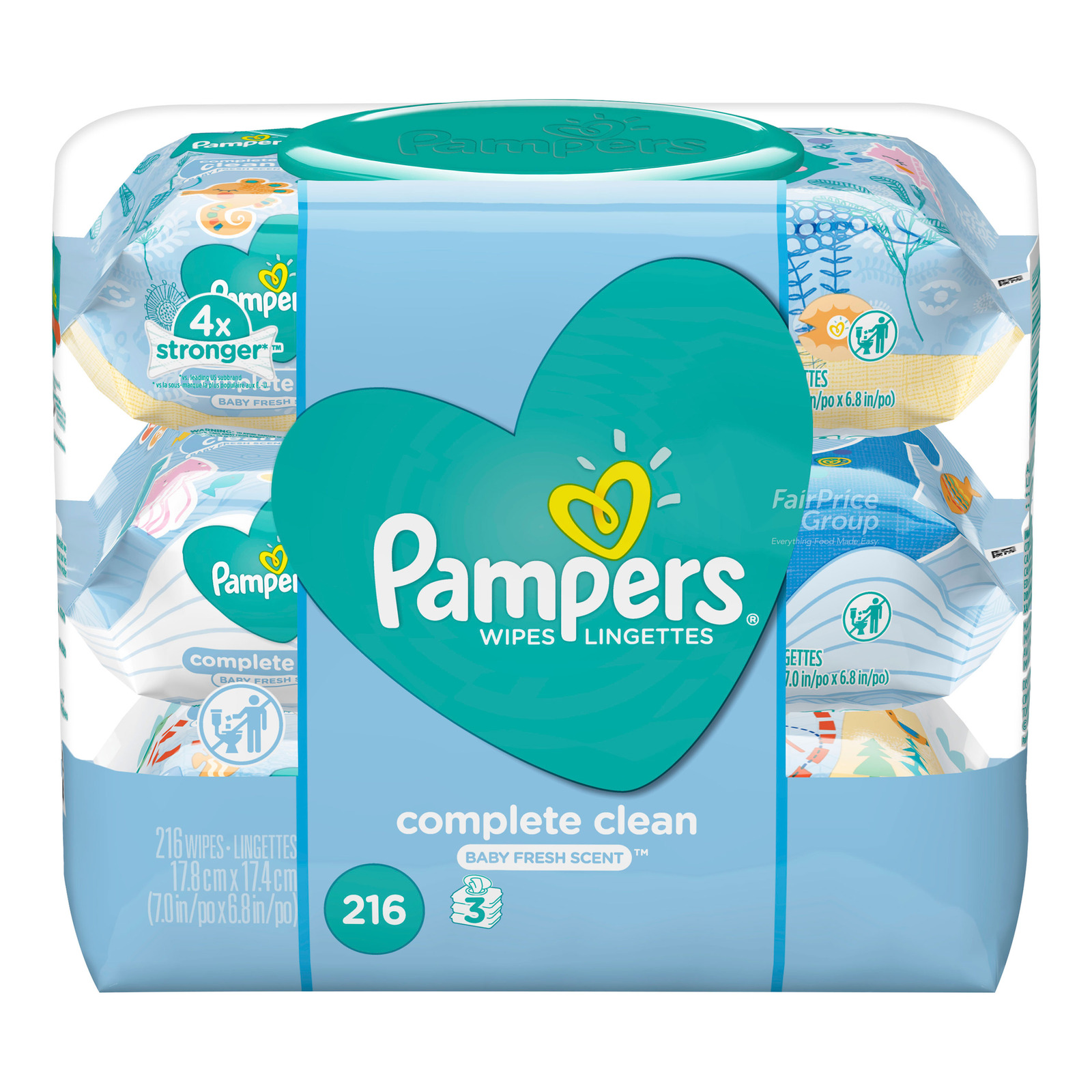 Pampers Baby Wet Wipes - Complete Clean