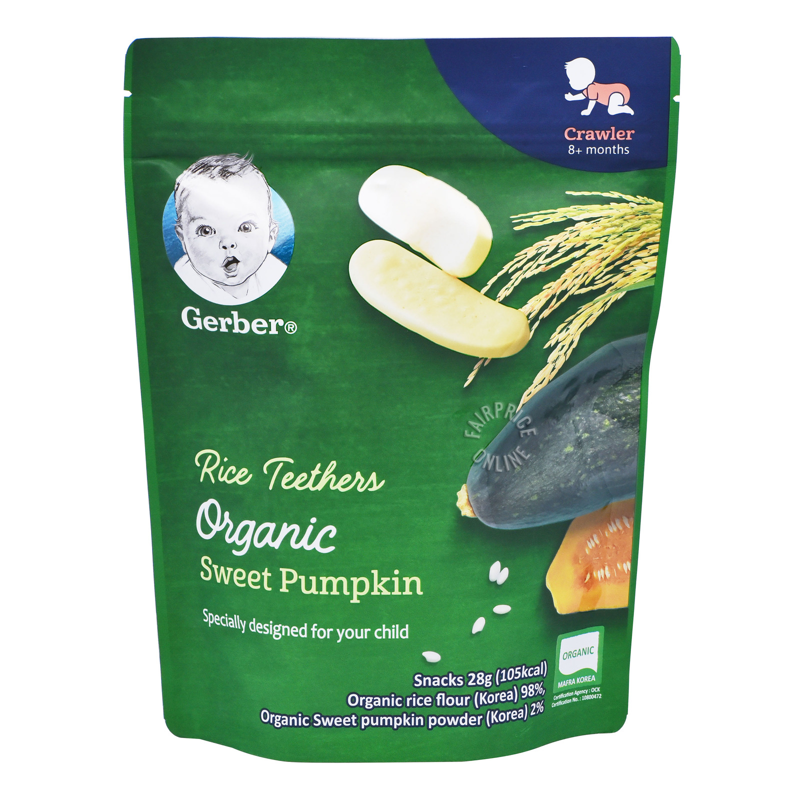 gerber organic certification