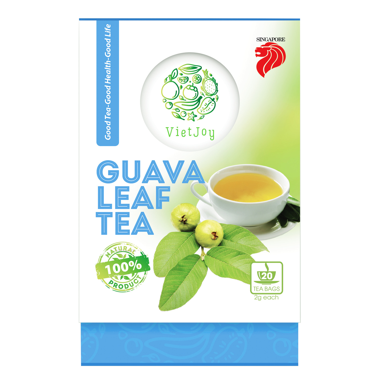 VietJoy Leaf Tea Bags - Guava