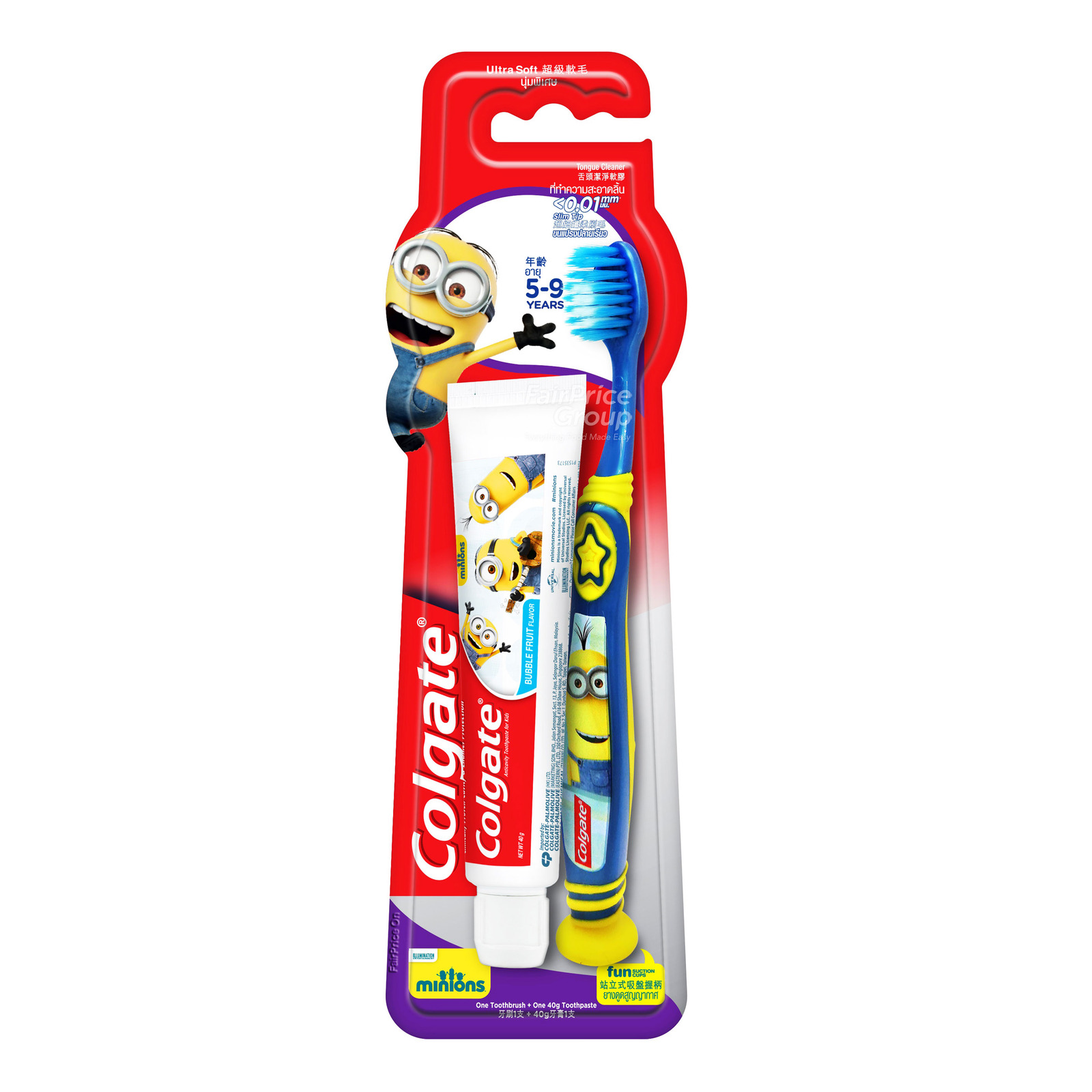 Colgate Kids Toothbrush + Toothpaste - Minions