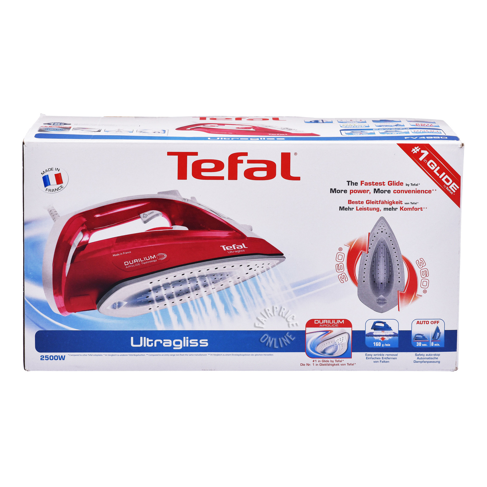 Tefal Ultragliss Steam Iron (FV4950)