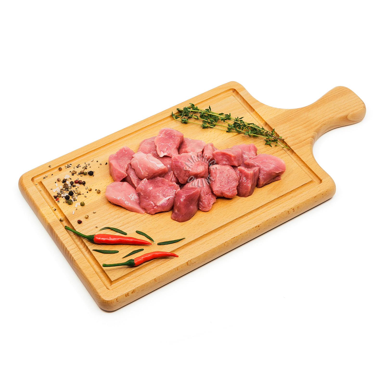 Indonesia Bulan Fresh Pork - Cubes
