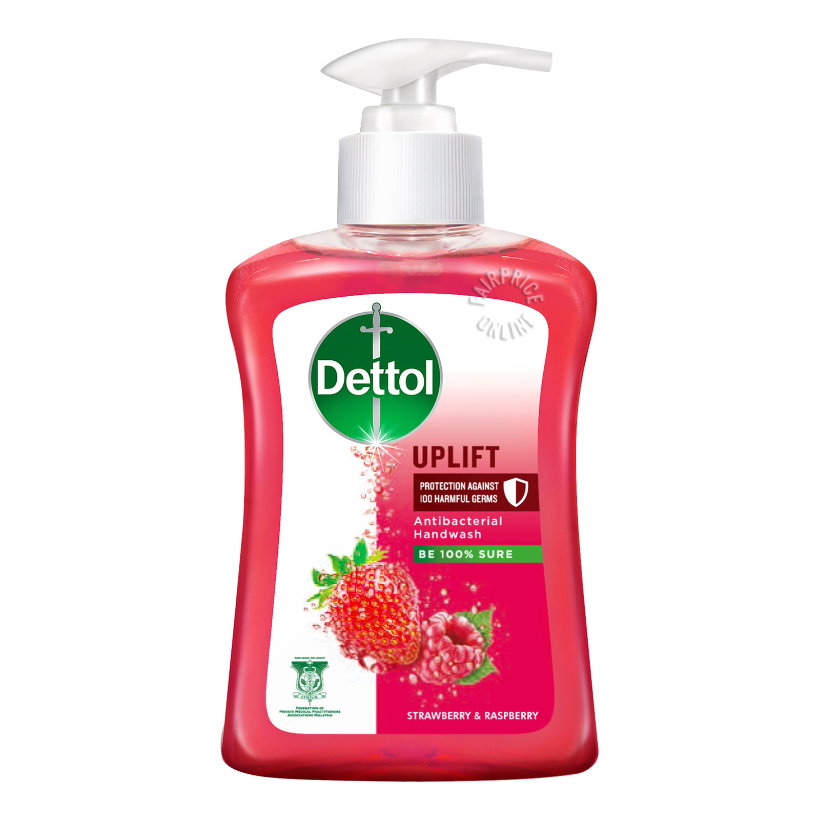 Dettol Profresh Antibacterial Hand Wash - Strawberry