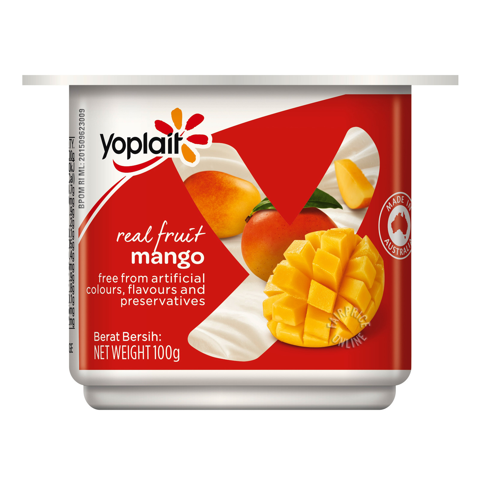 Yoplait Real Fruit Yoghurt - Mango