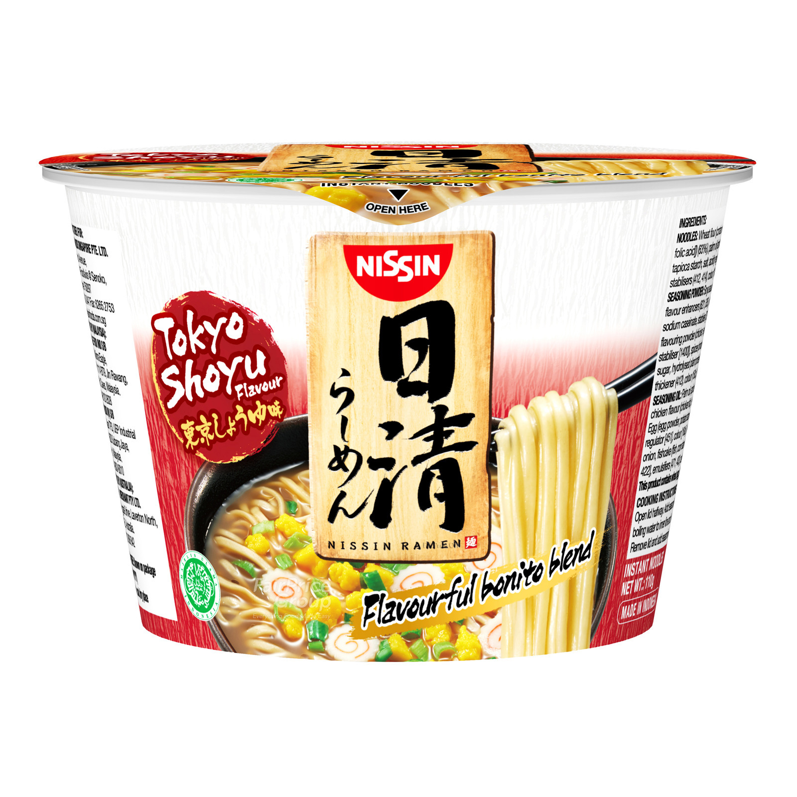 Nissin Instant Bowl Noodle - Tokyo Shoyu