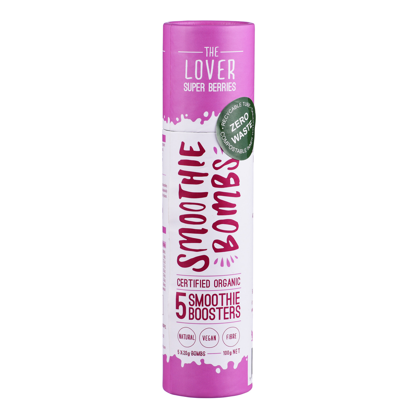 Smoothie Bombs Organic Smoothie Boosters Tube - Super Berries