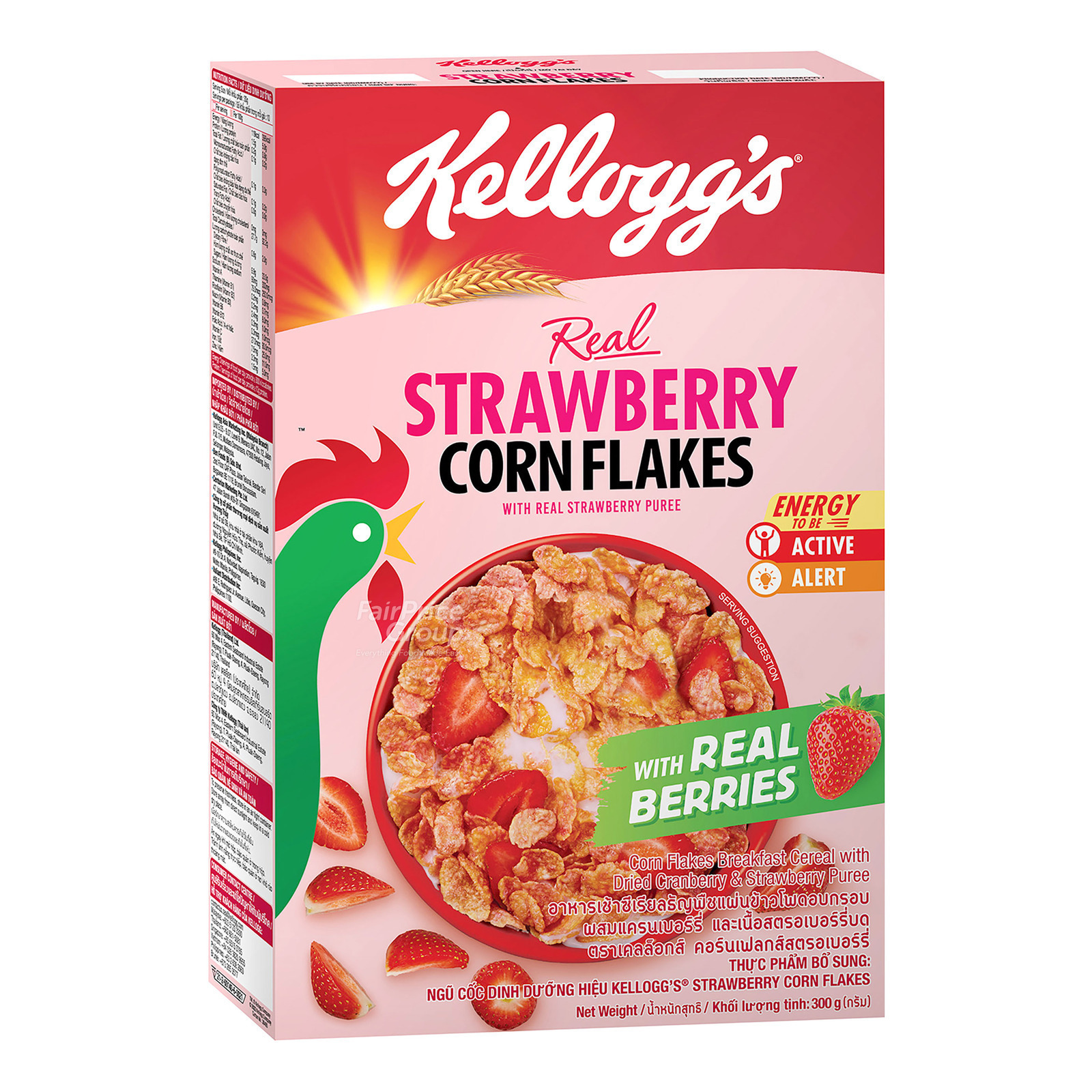 Kellogg's Cereal - Cornflakes (Strawberry)