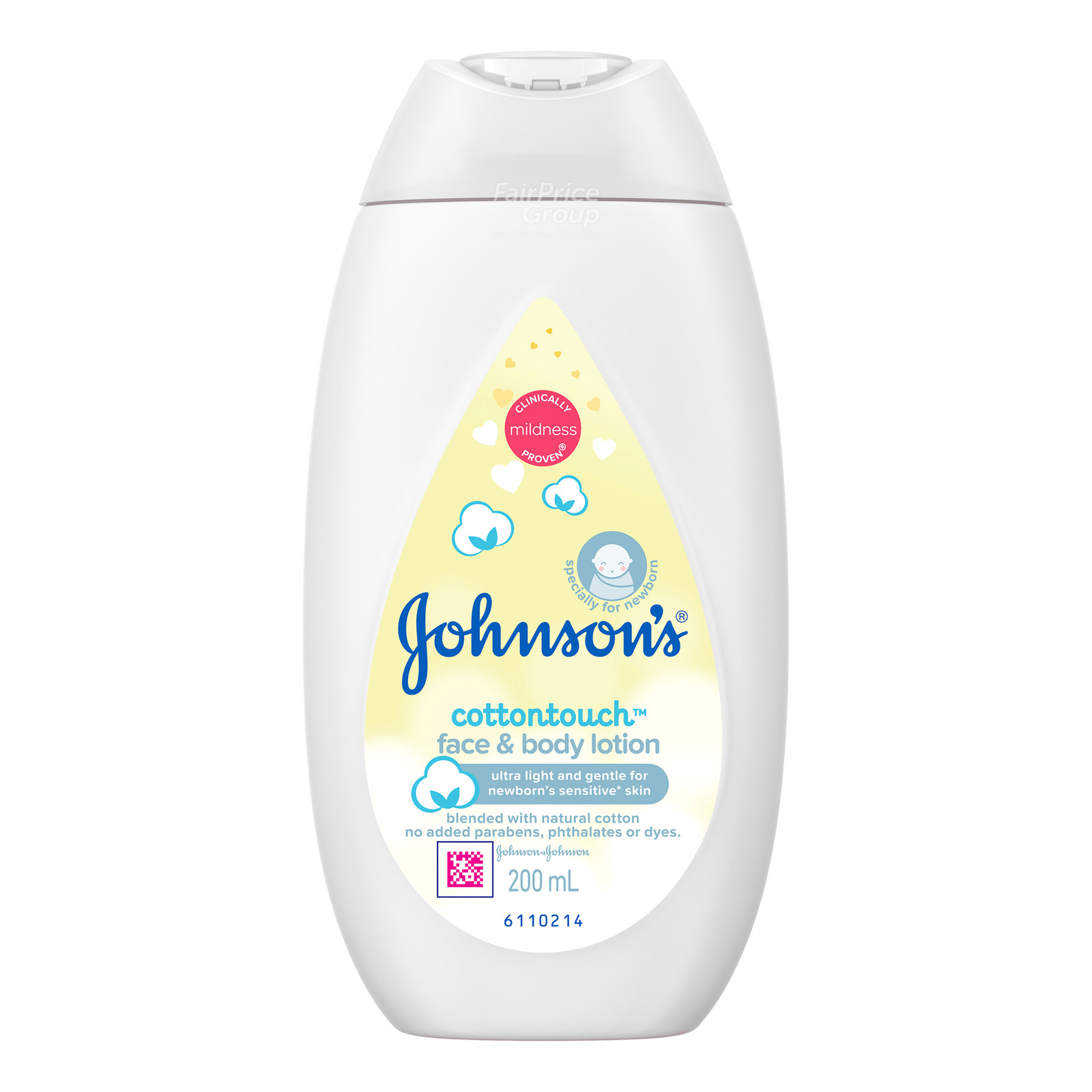 Johnson's Baby Face & Body Lotion - Cottontouch