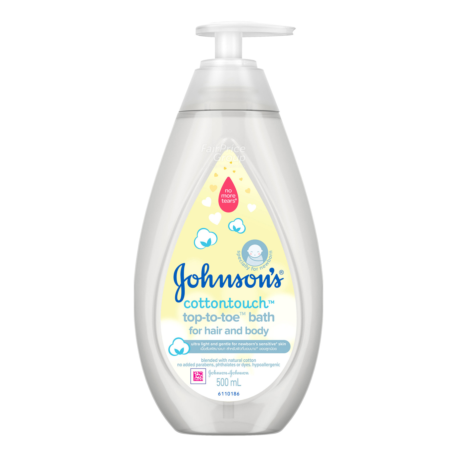 Johnson's Baby Cottontouch Hair & Body Bath - Toe-to-Toe