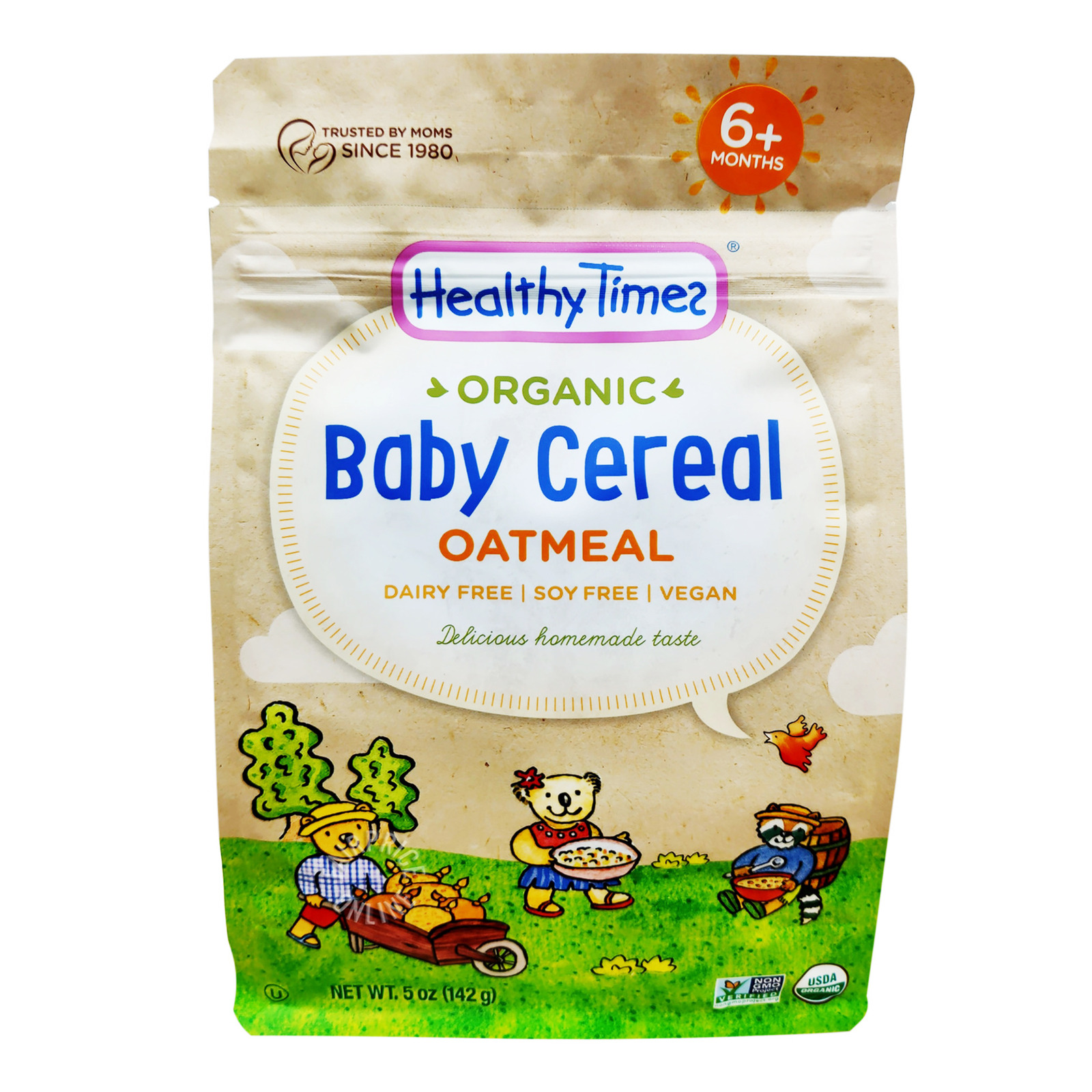 healthy times baby cereal oatmeal