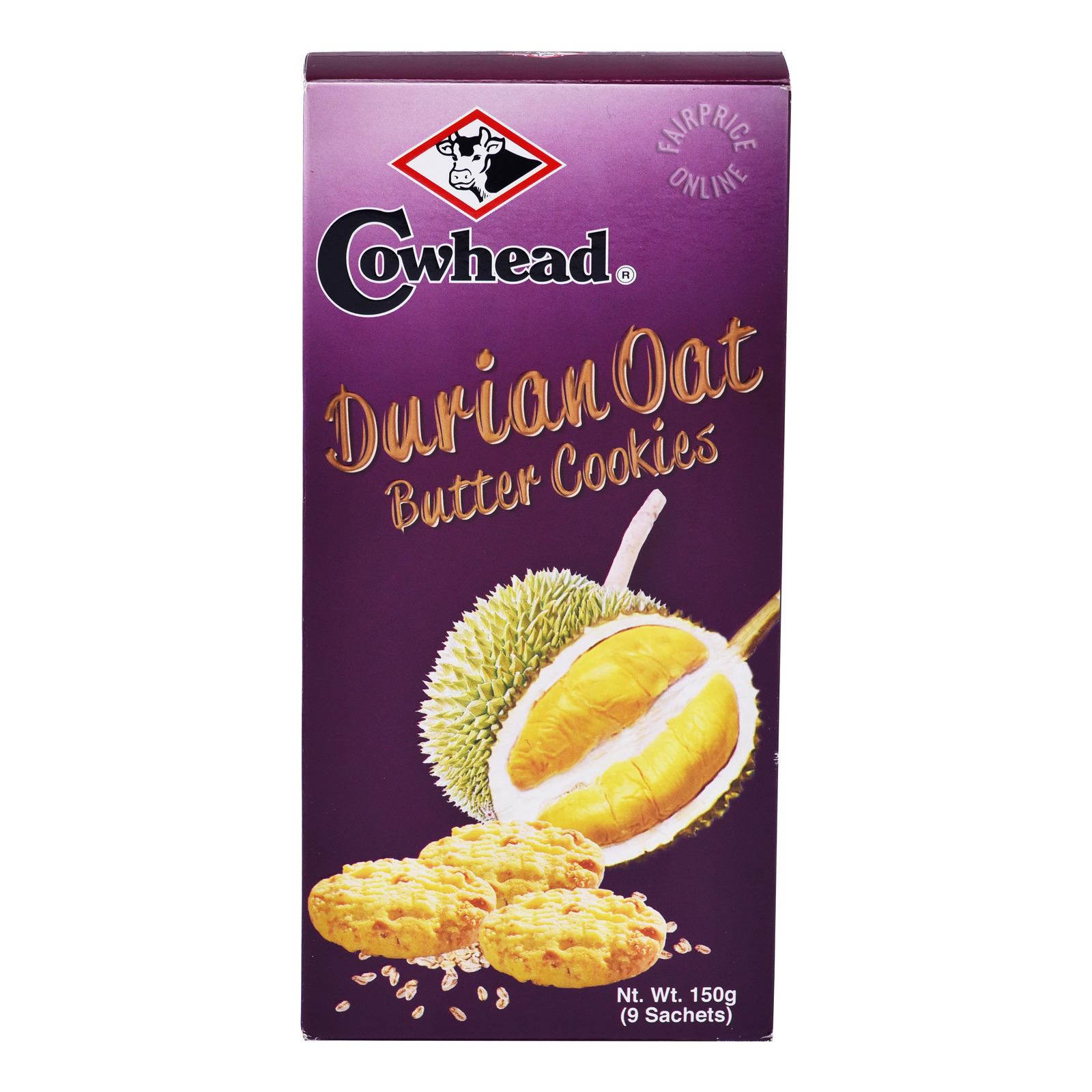 Cowhead Butter Cookies - Durian Oat