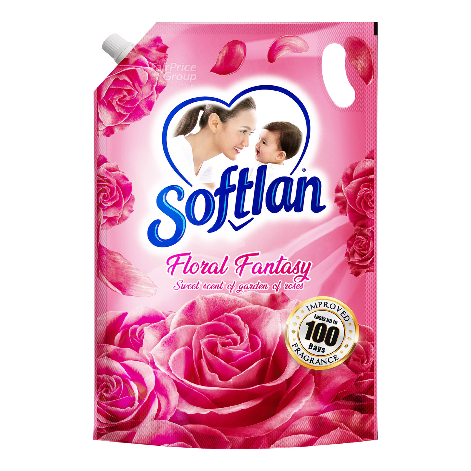 Softlan Anti-Wrinkles Fabric Conditioner Refill - Floral Fantasy
