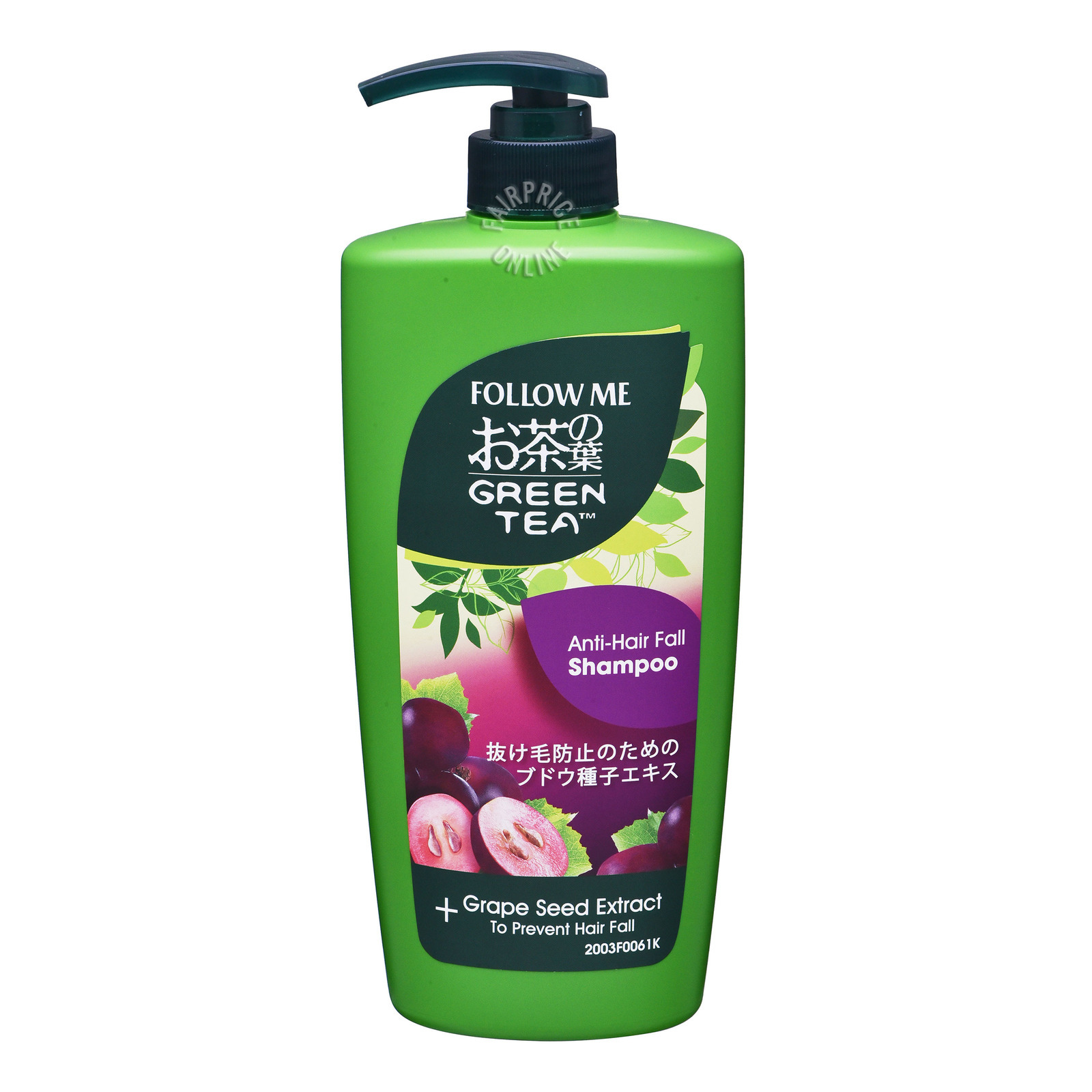 Follow Me Green Tea Shampoo - Anti-Hair Fall