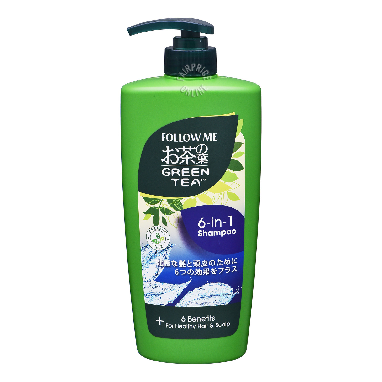 Follow Me Green Tea Shampoo - 6-in-1