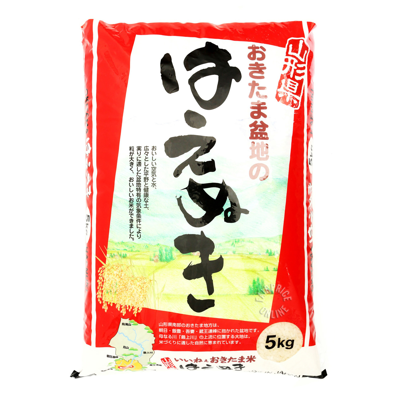 Yamagata Haenuki Japanese Rice