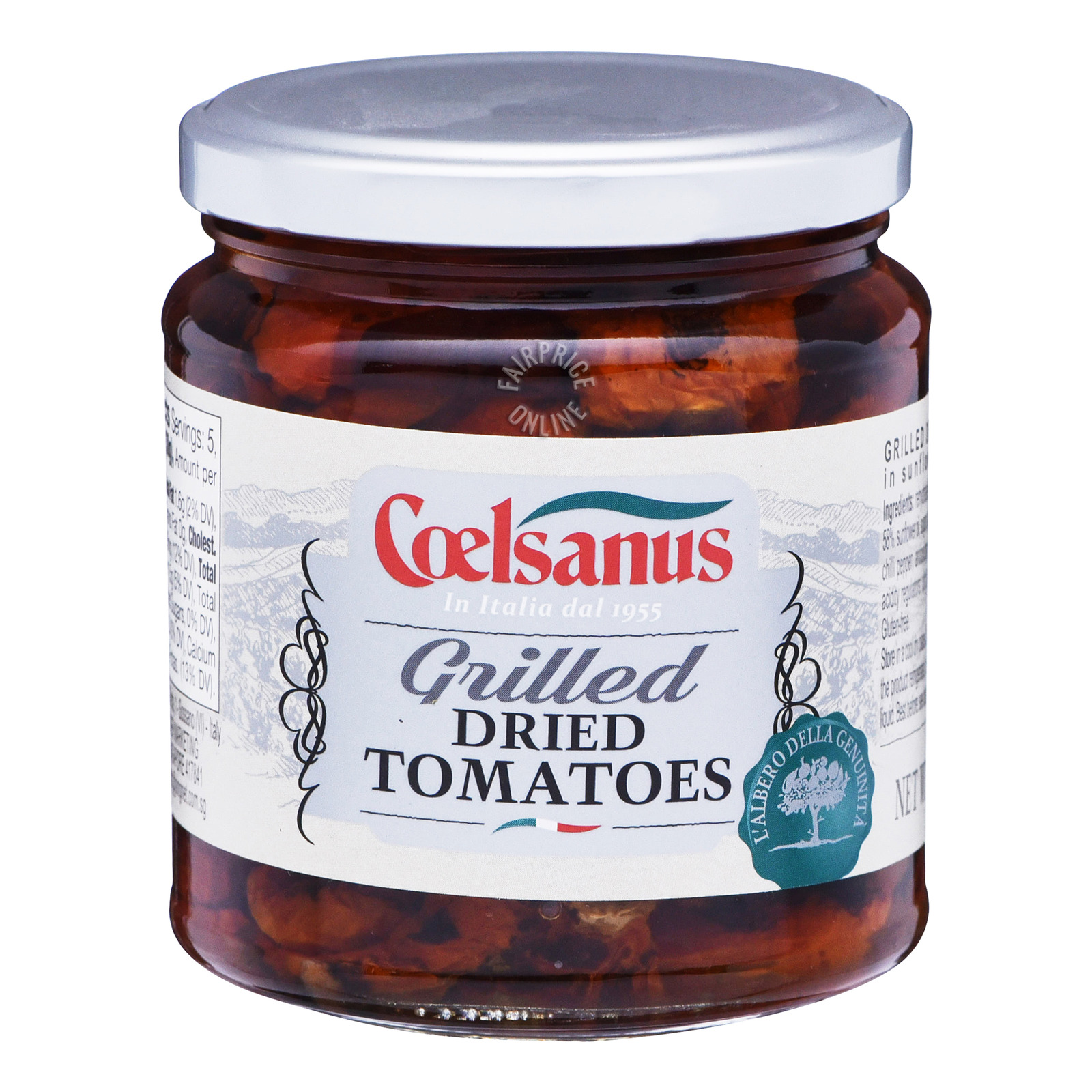 Coelsanus Dried Tomatoes in Sunflower Oil - Grilled