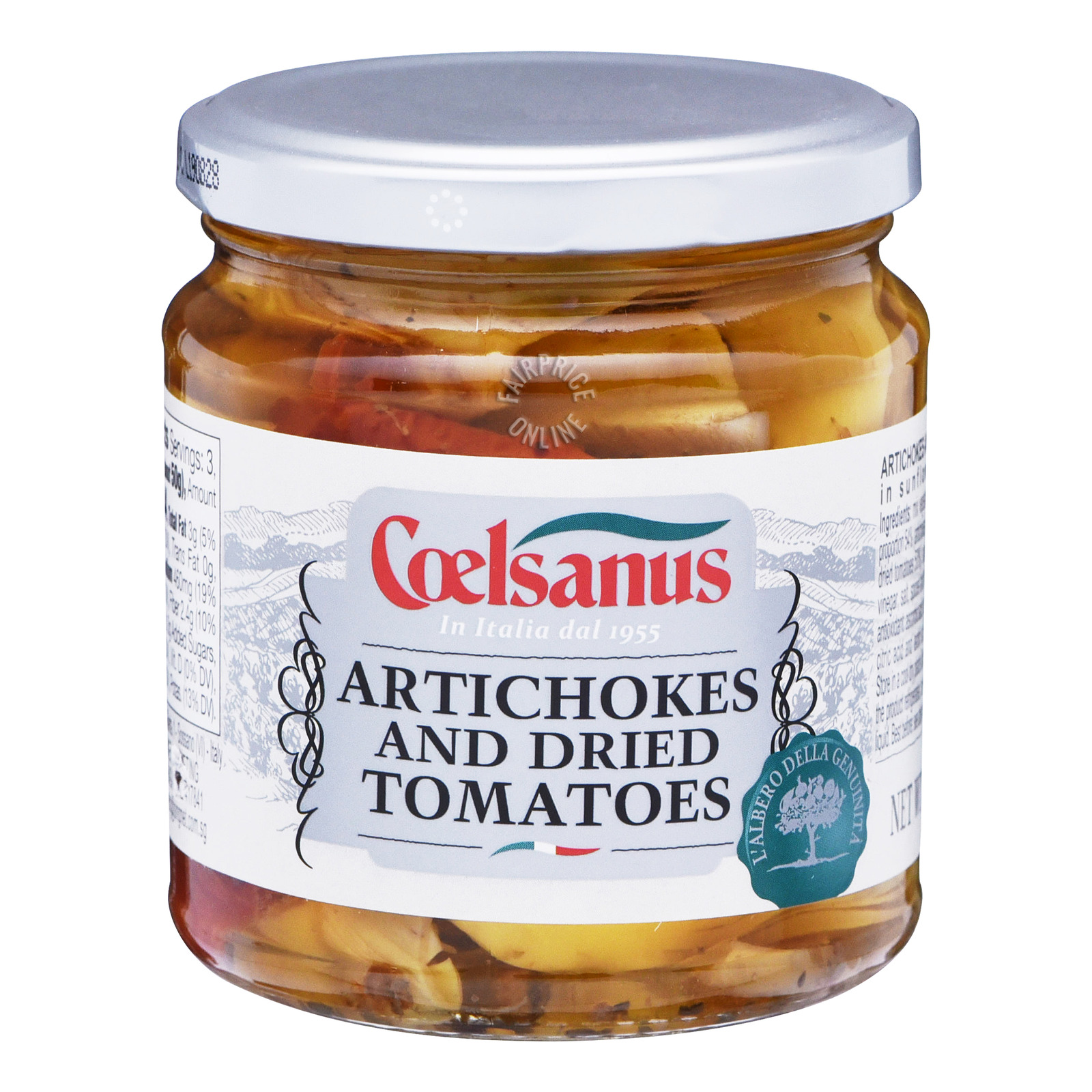Colesanus Dried Tomatoes in Sunflower Oil - Artichokes