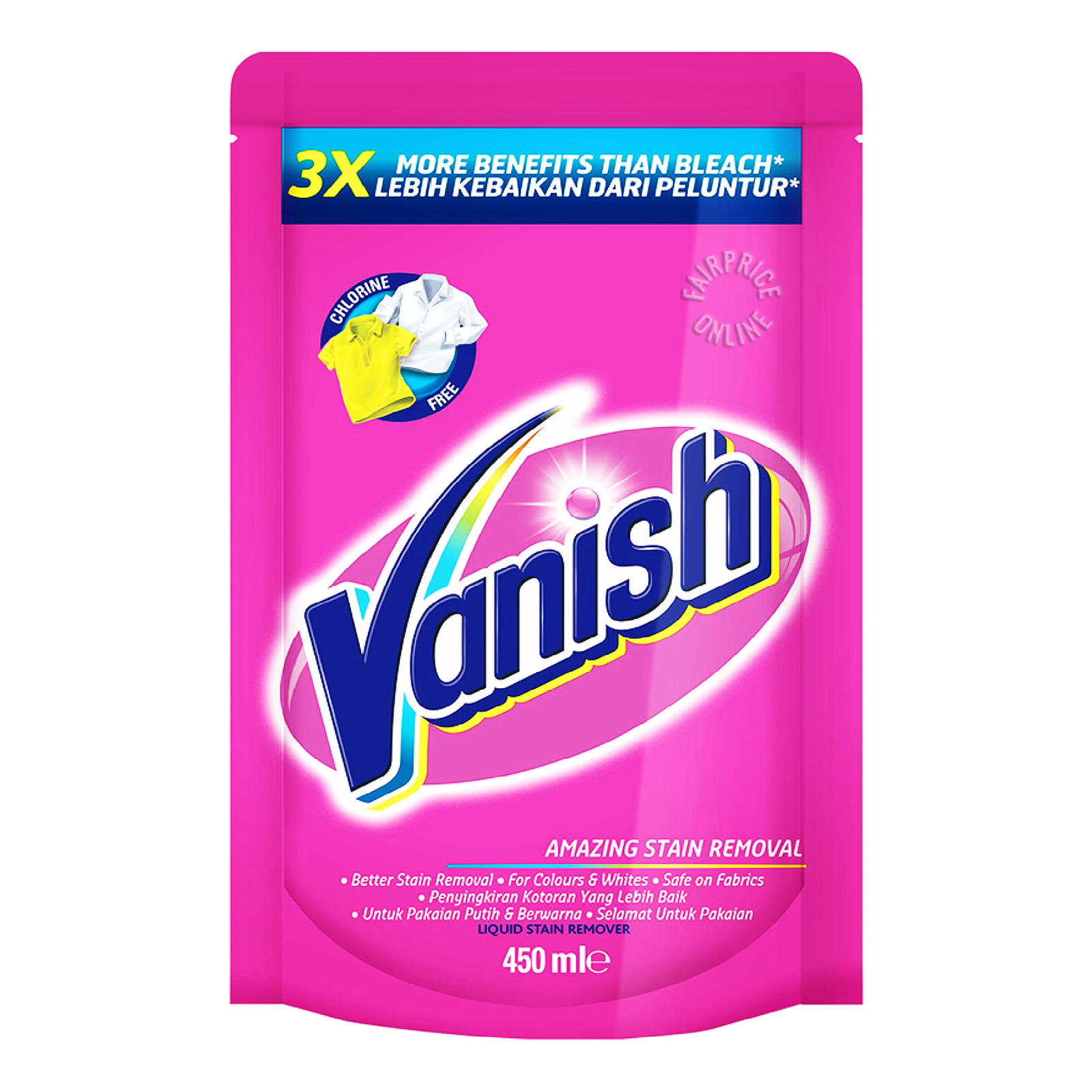 Vanish Liquid Fabric Stain Remover - Chlorine Free