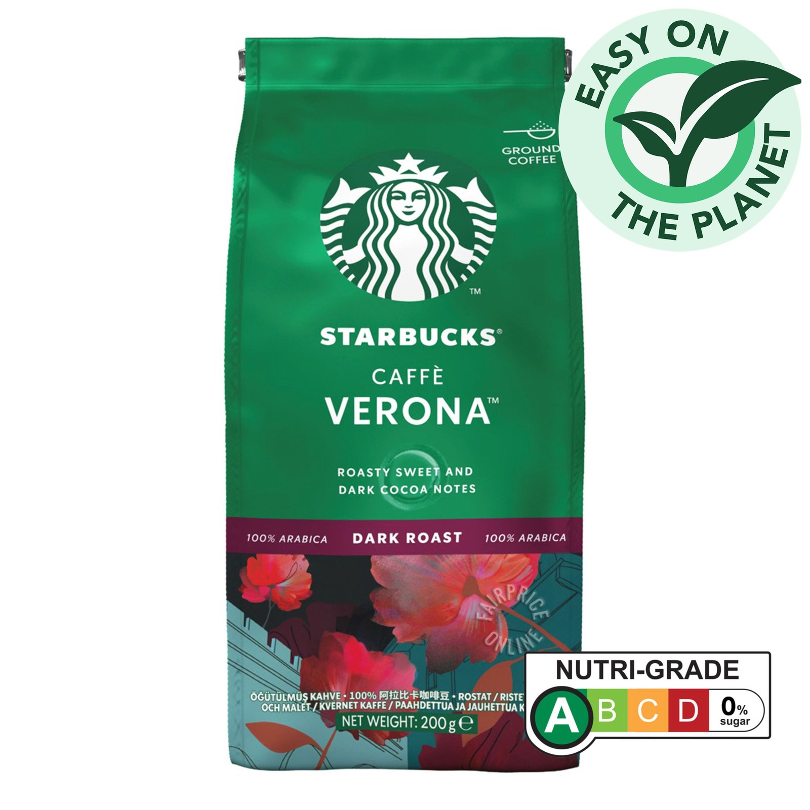 Starbucks Roasted Ground Coffee - Caffe Verona (Dark)