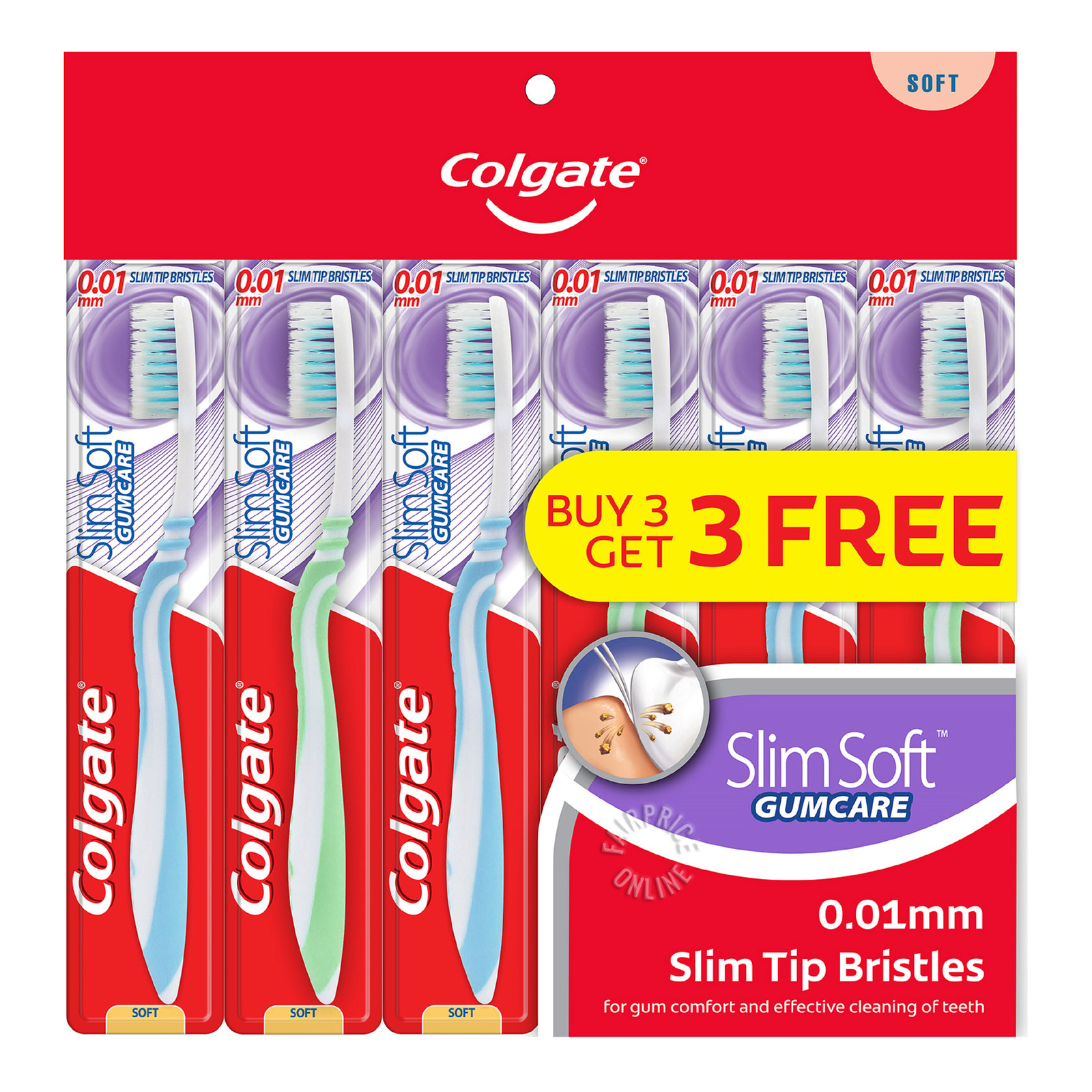 Colgate Slim Soft Toothbrush - Gumcare
