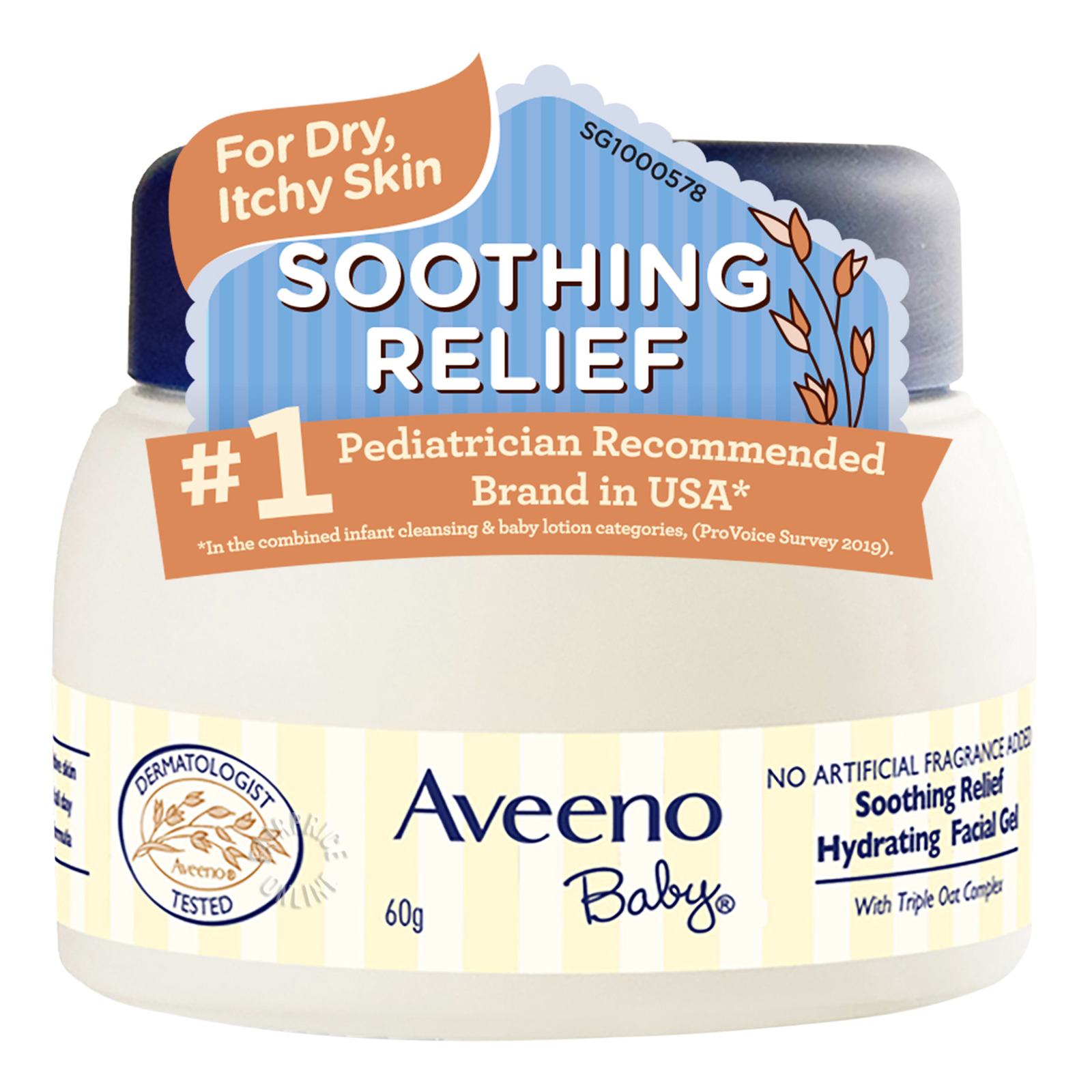 Aveeno Baby Soothing Relief Hydrating Facial Gel
