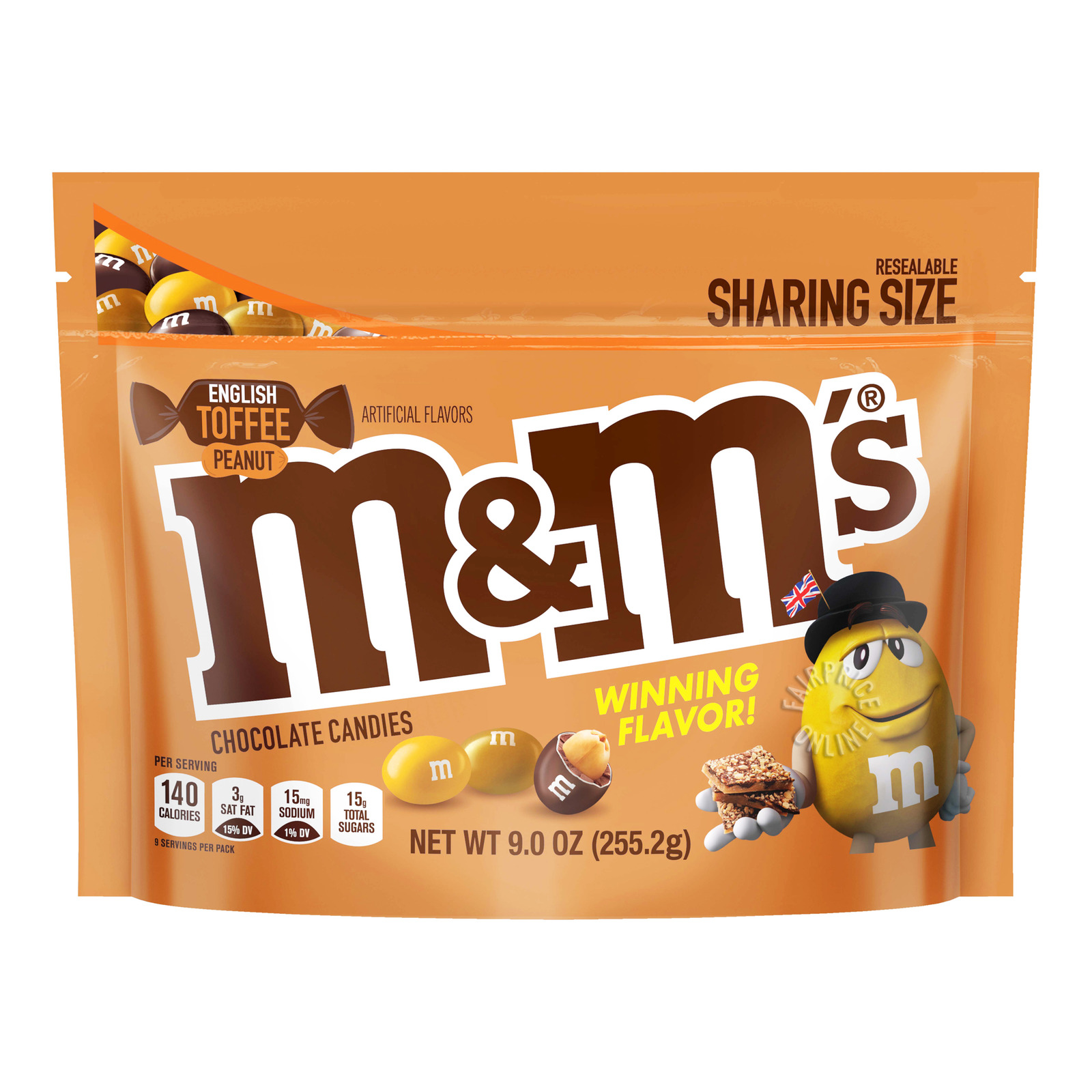 M&M's Chocolate Candies - English Toffee Peanut