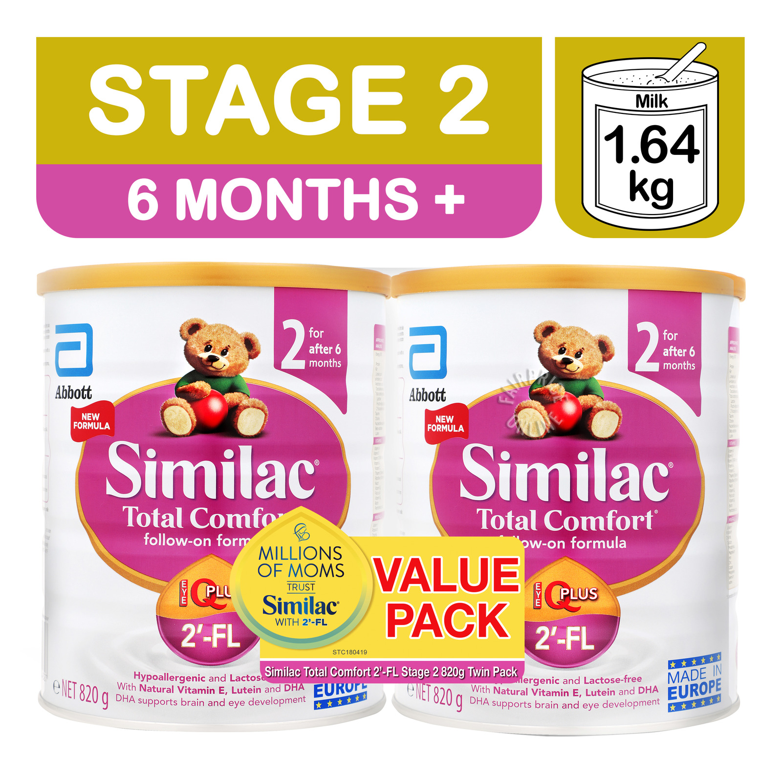 Abbott Similac Total Comfort Follow On Milk Formula Stage 2