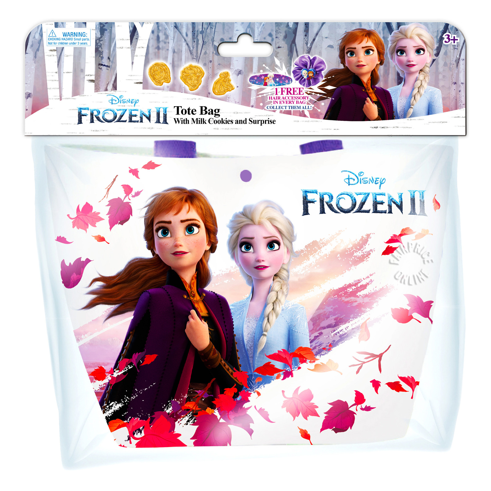 Disney Tote Bag with Milk Cookies & Surprise - Frozen II
