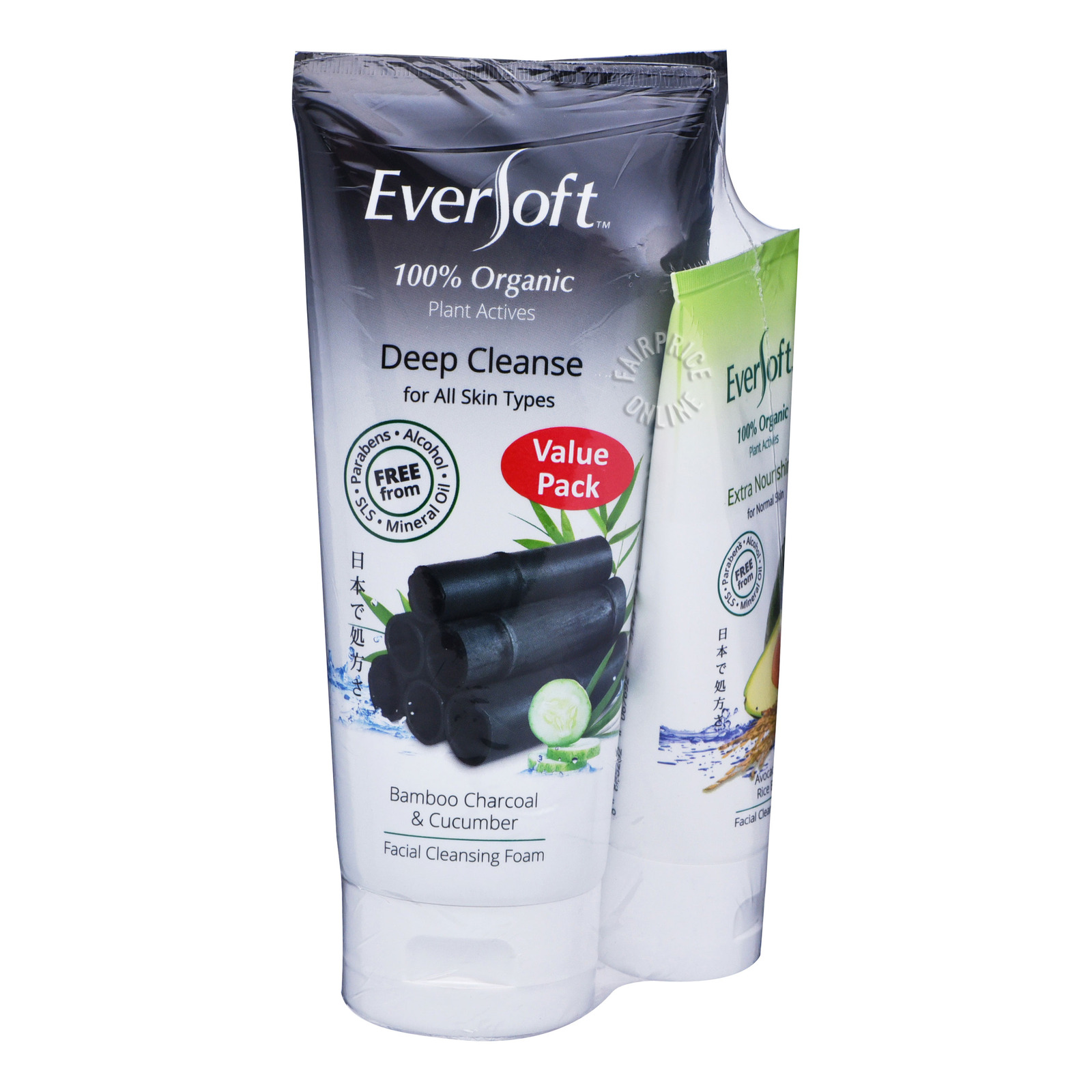 Eversoft Organic Cleanser Foam - Deep Cleanse