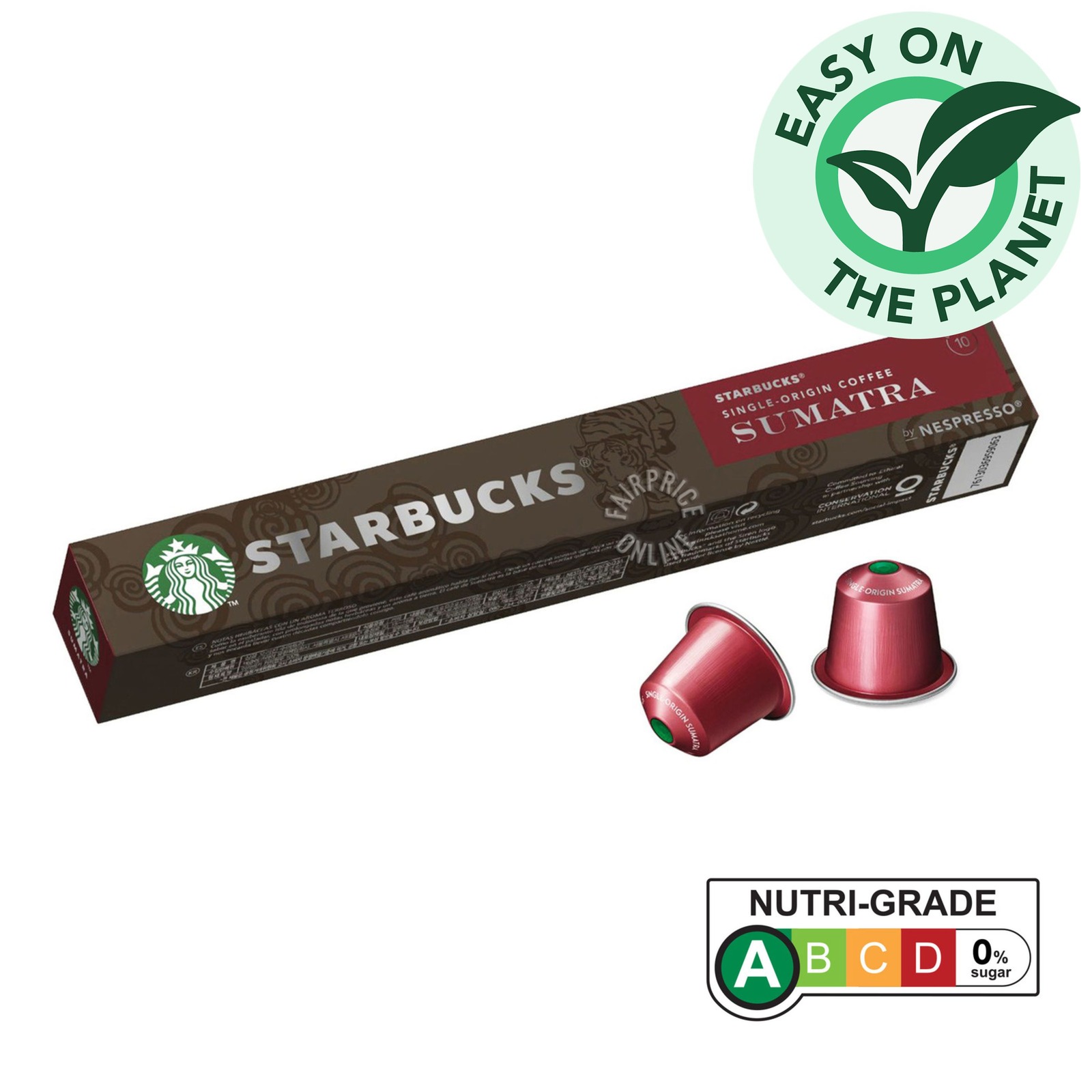 Starbucks Nespresso Coffee Capsules - Sumatra