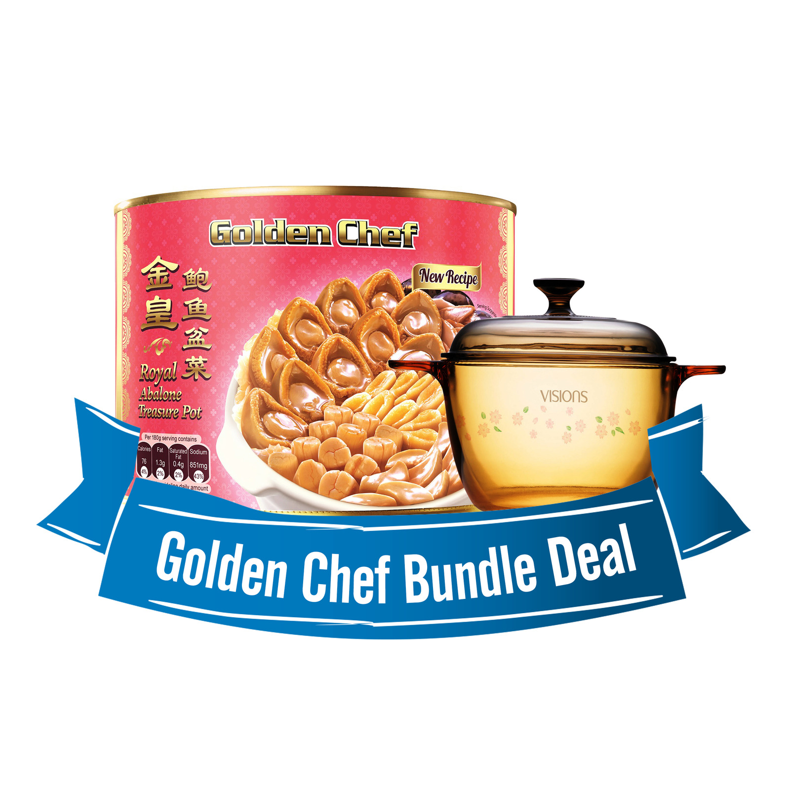 Golden Chef Royal Abalone Treasure Pot