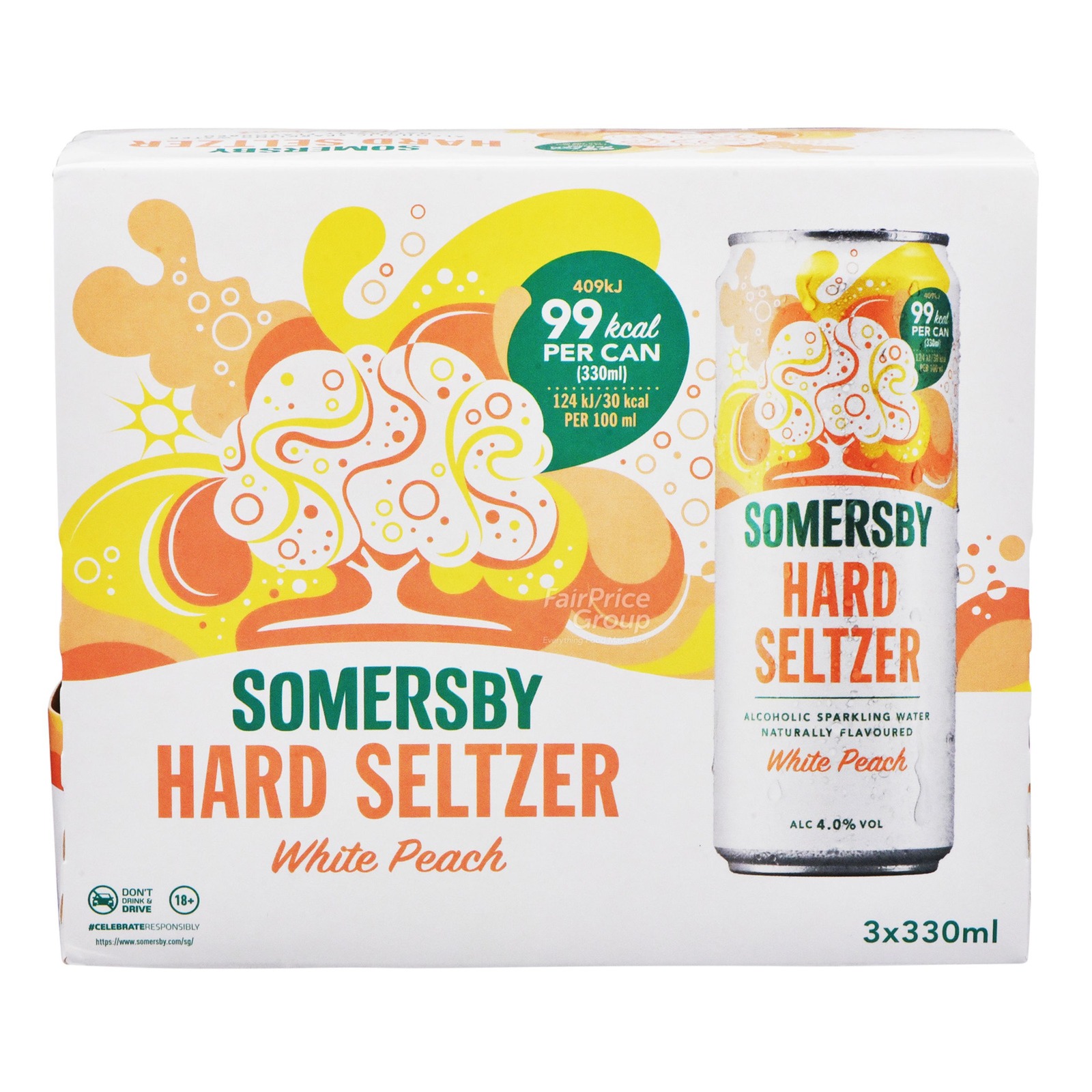 Somersby Hard Seltzer Can Drink - Lime