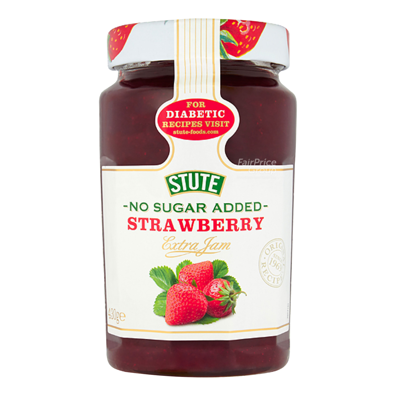 Stute Diabetic Jam - Strawberry Extra Jam