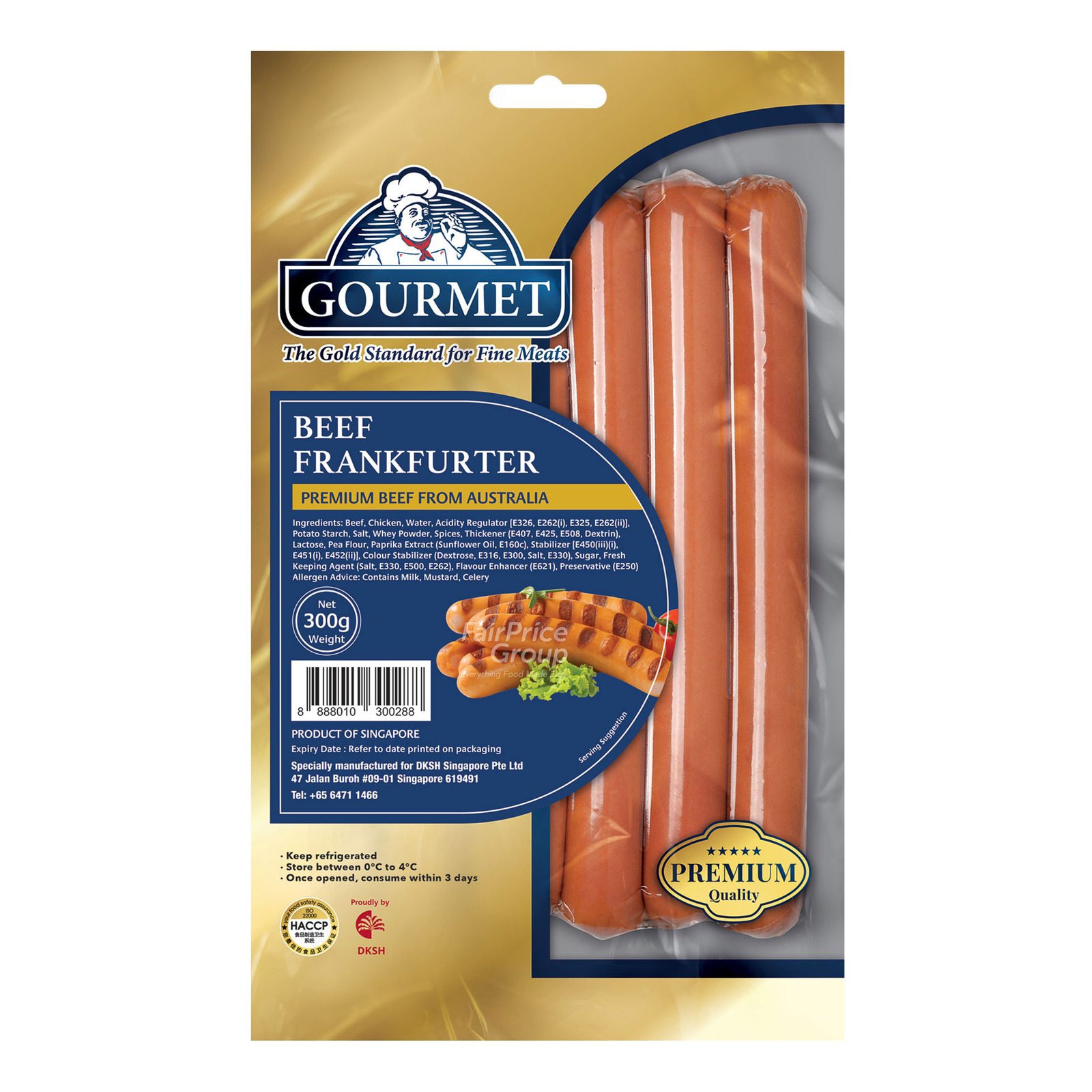 Gourmet Frankurters - Beef