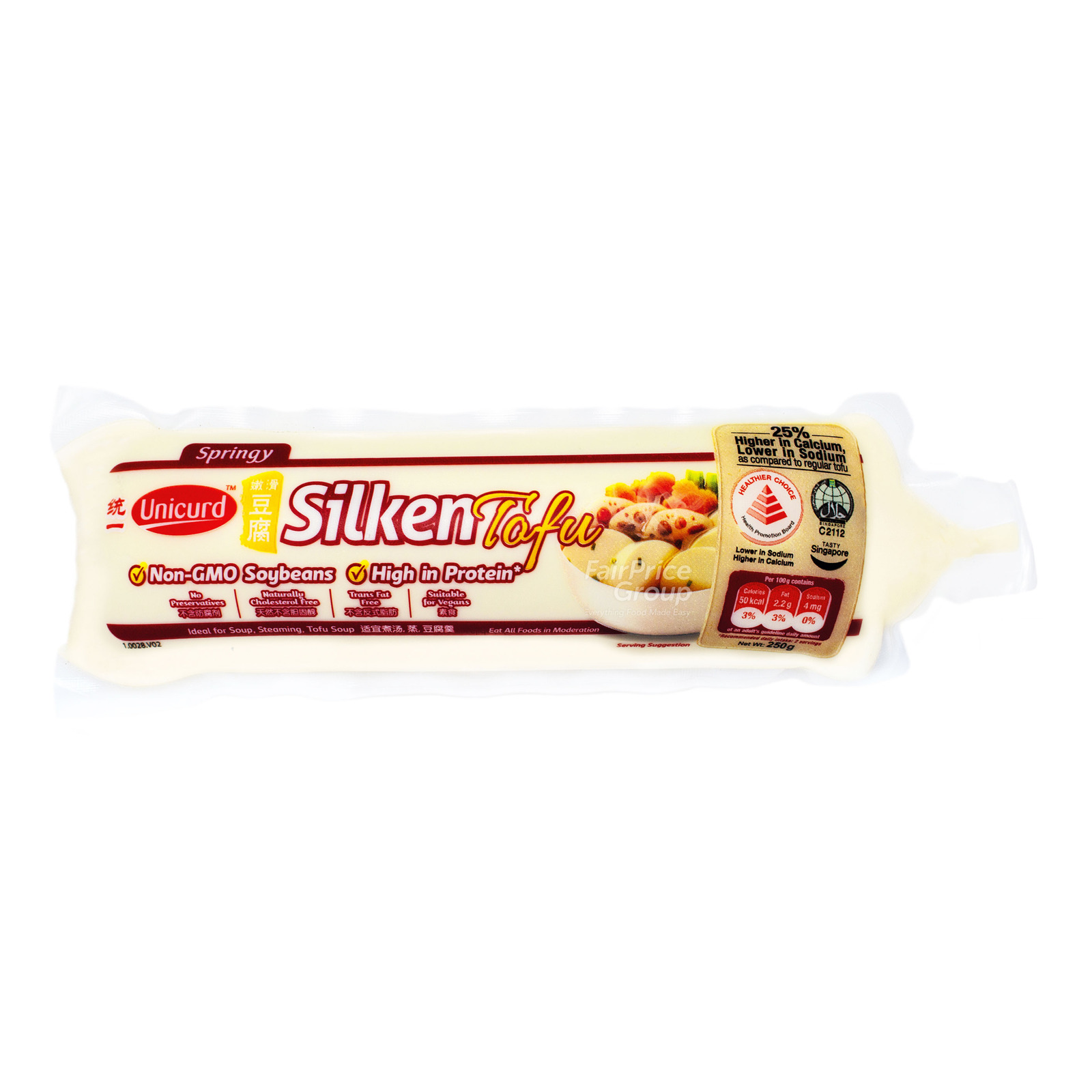 Unicurd Silken Tofu Tube - Springy