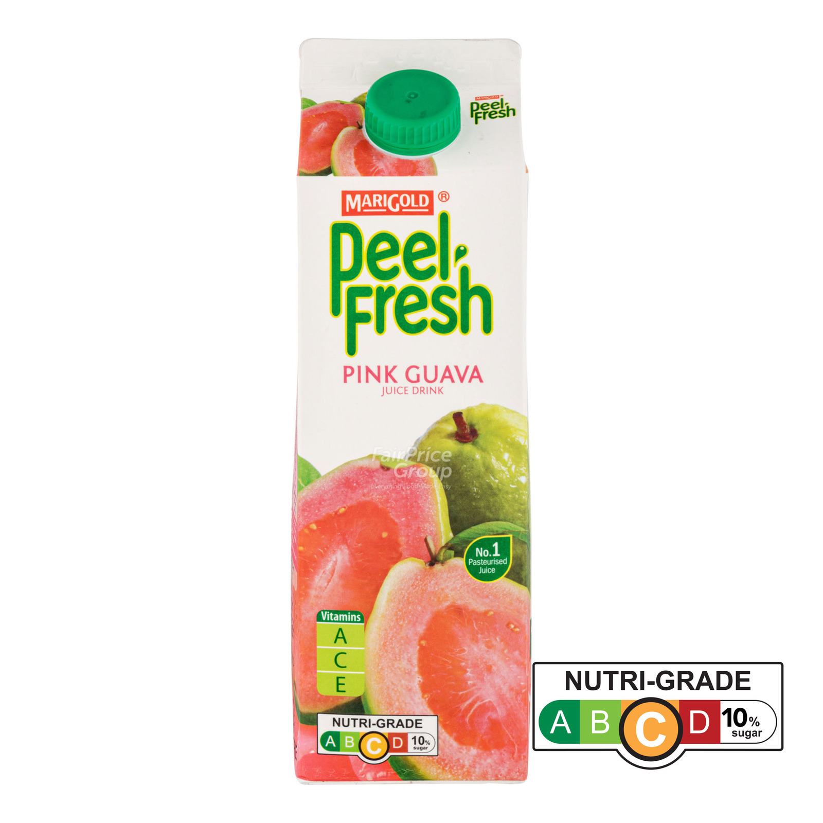 Marigold Peel Fresh Juice - Pink Guava