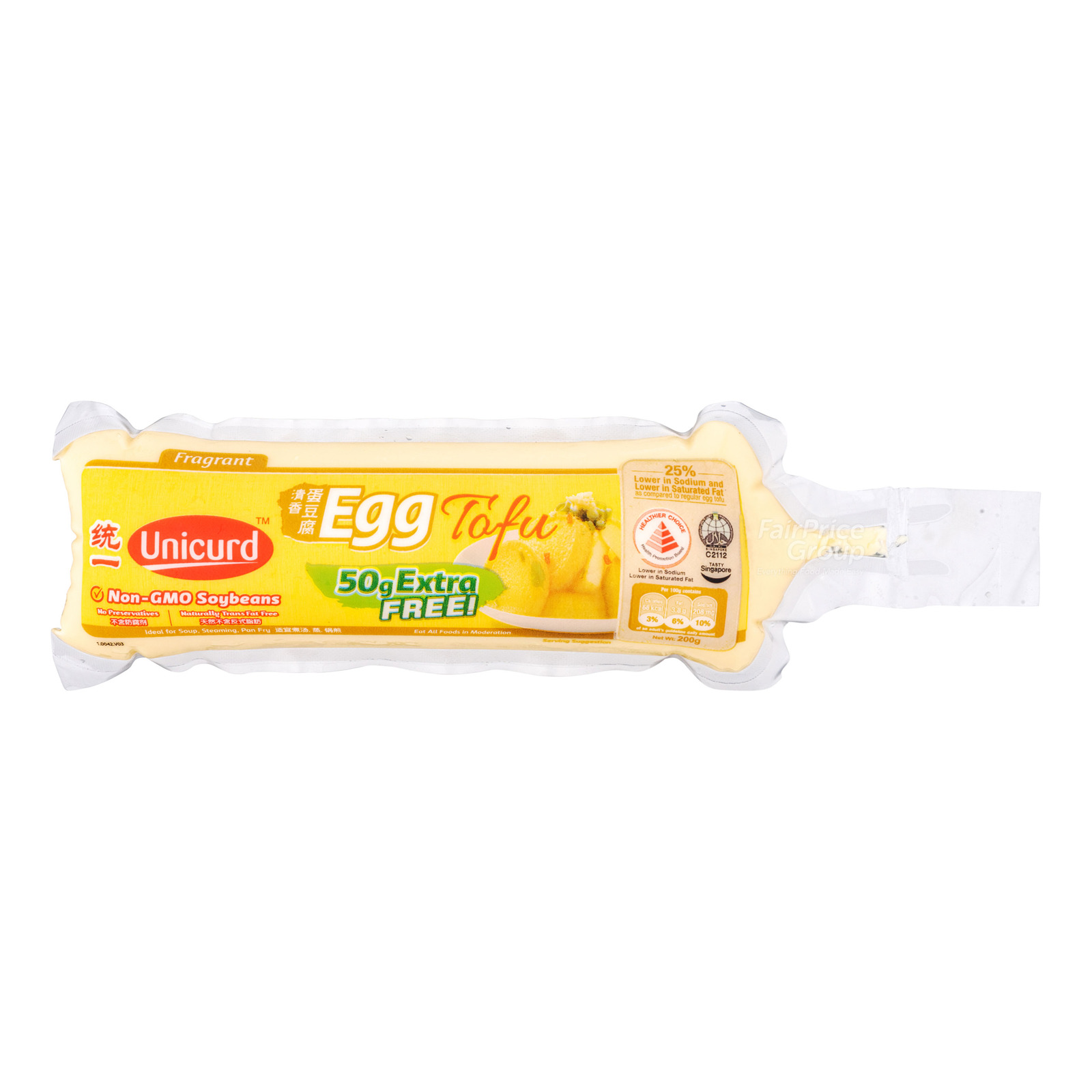 Unicurd Fragrant Egg Tofu Tube - Original