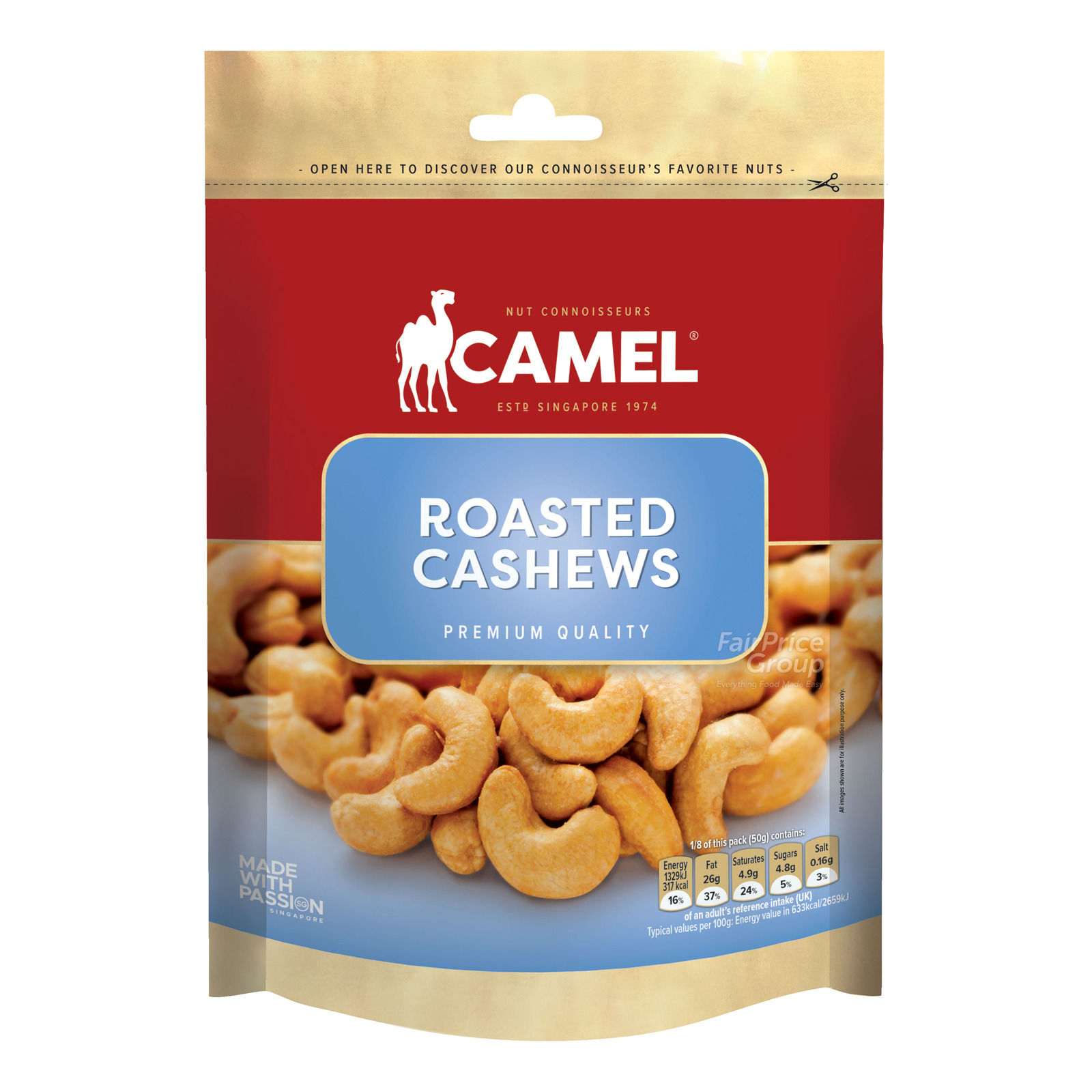 Camel Roasted Cashews